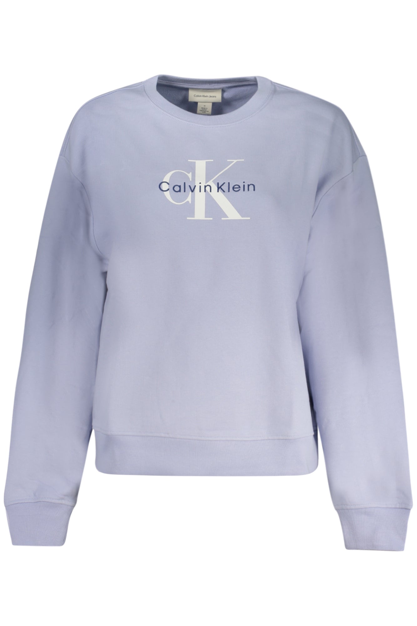CALVIN KLEIN FELPA SENZA ZIP DONNA VIOLA