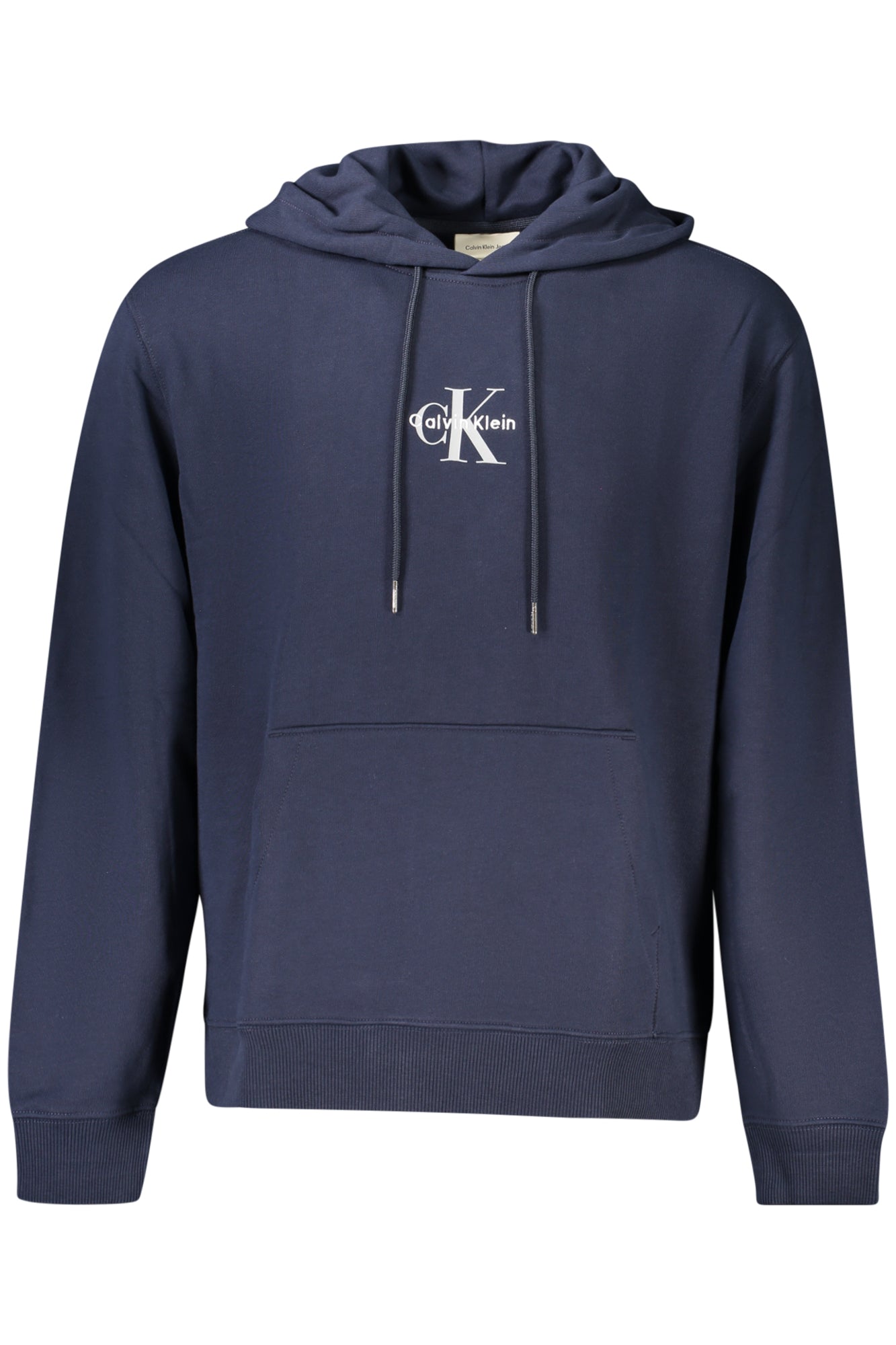 CALVIN KLEIN FELPA SENZA ZIP UOMO BLU