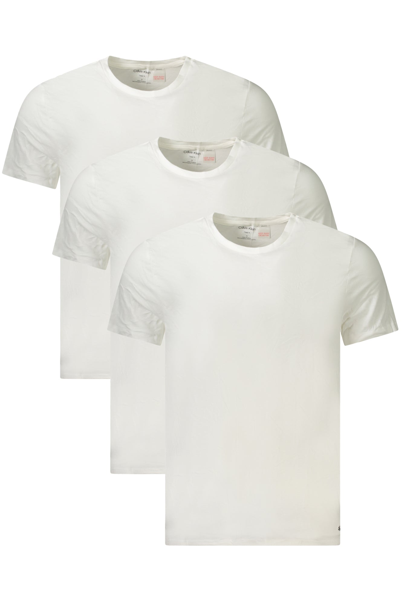 CALVIN KLEIN T-SHIRT MANICHE CORTE UOMO