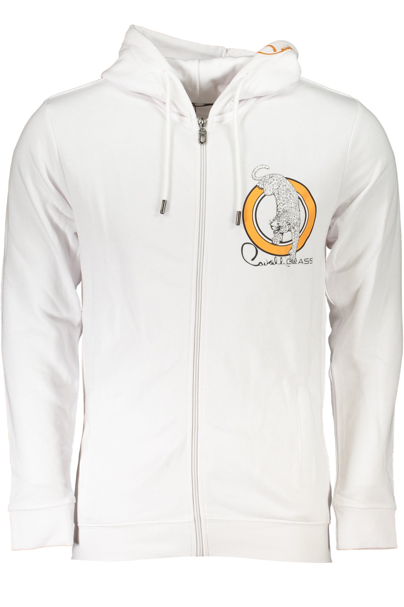 CAVALLI CLASS FELPA CON ZIP UOMO