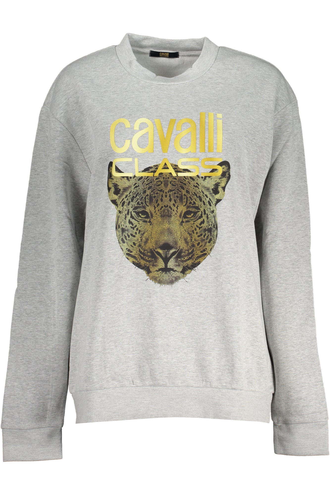 CAVALLI CLASS FELPA SENZA ZIP DONNA GRIGIO