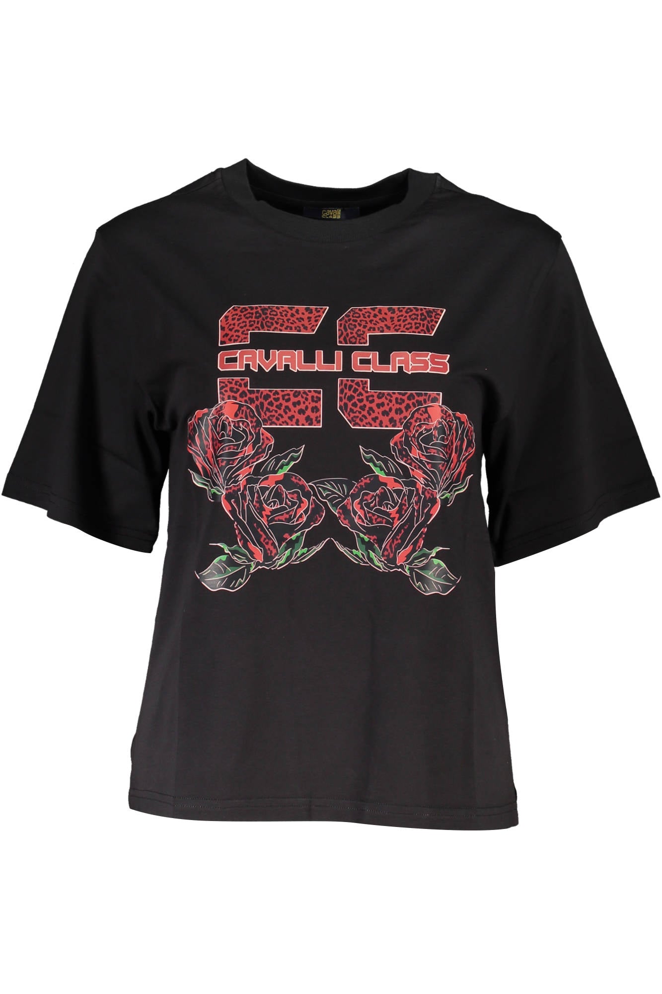 CAVALLI CLASS T-SHIRT MANICHE CORTE DONNA