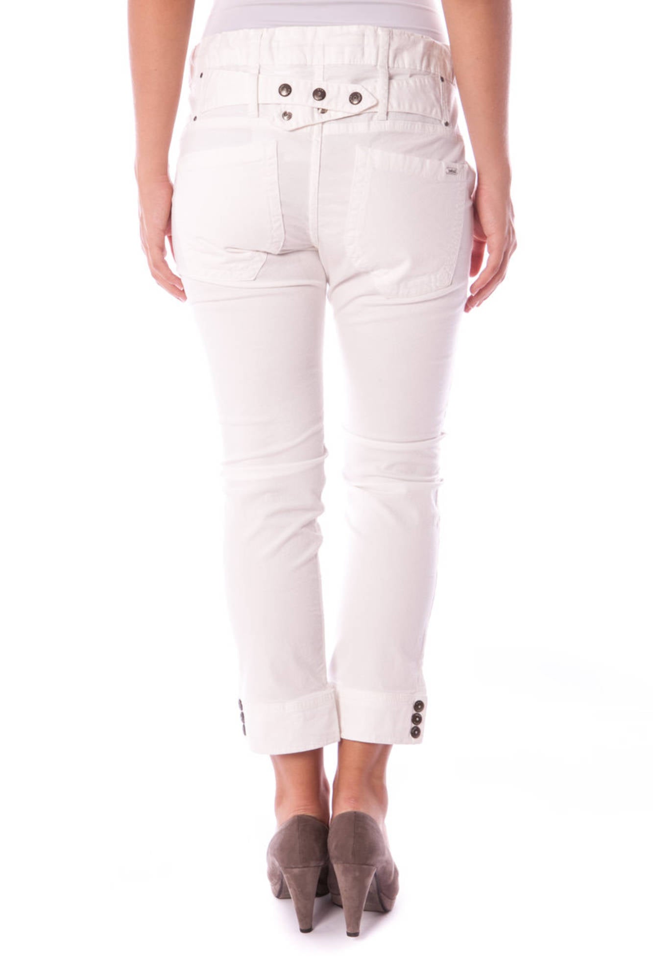 COLCCI PANTALONE PESCATORA DONNA BIANCO