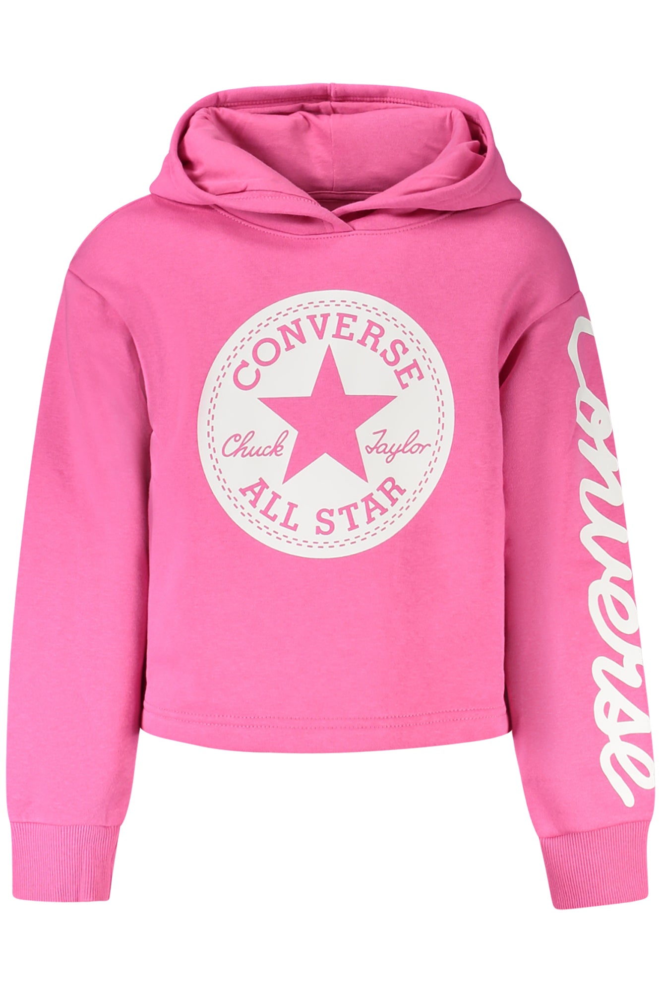 CONVERSE FELPA SENZA ZIP BAMBINA ROSA