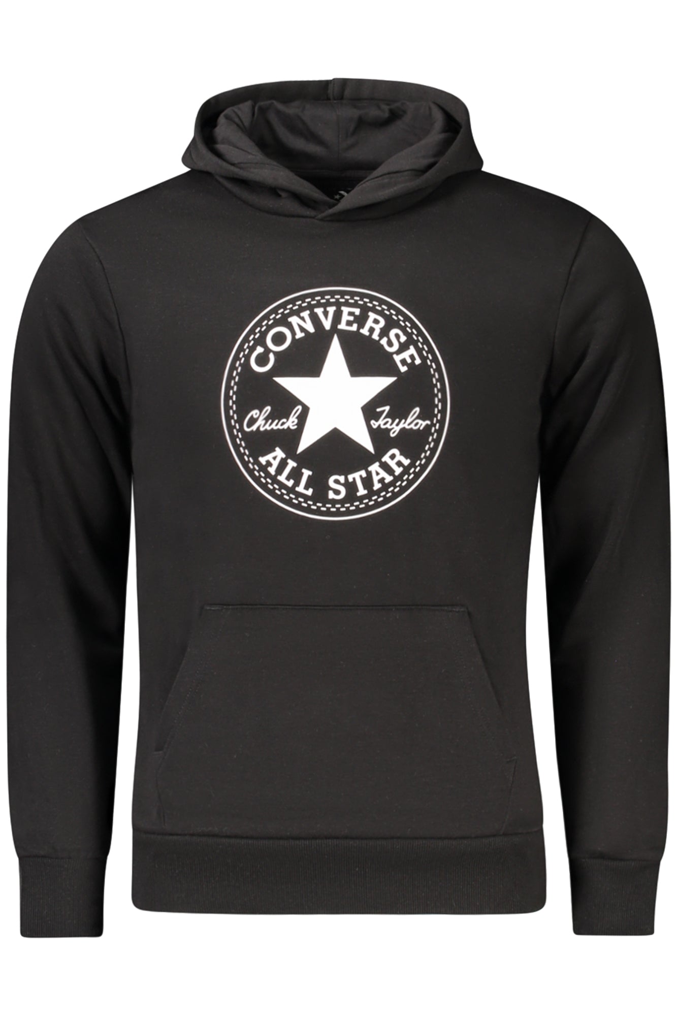 CONVERSE FELPA SENZA ZIP BAMBINO NERO