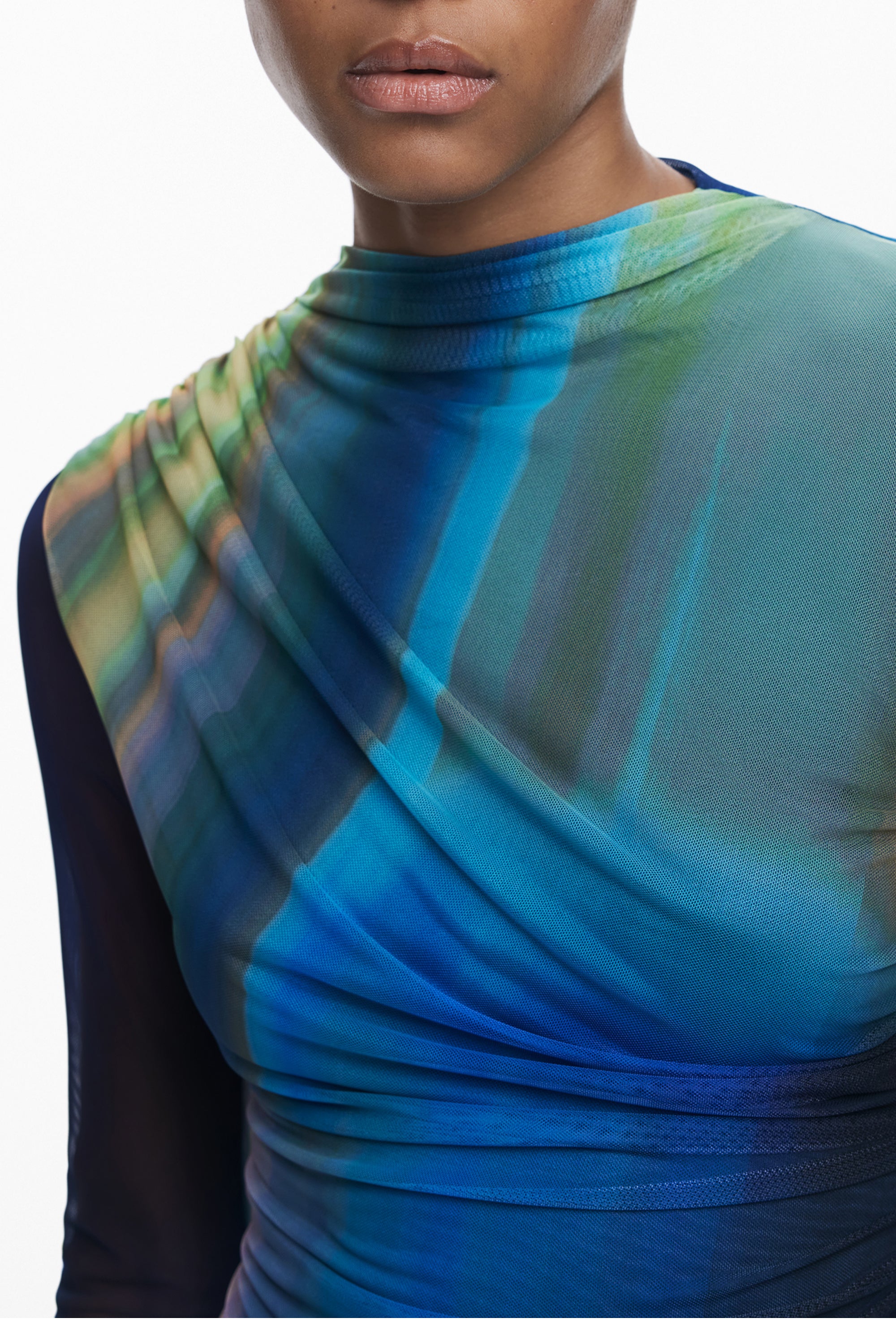 DESIGUAL ABITO CORTO DONNA BLU