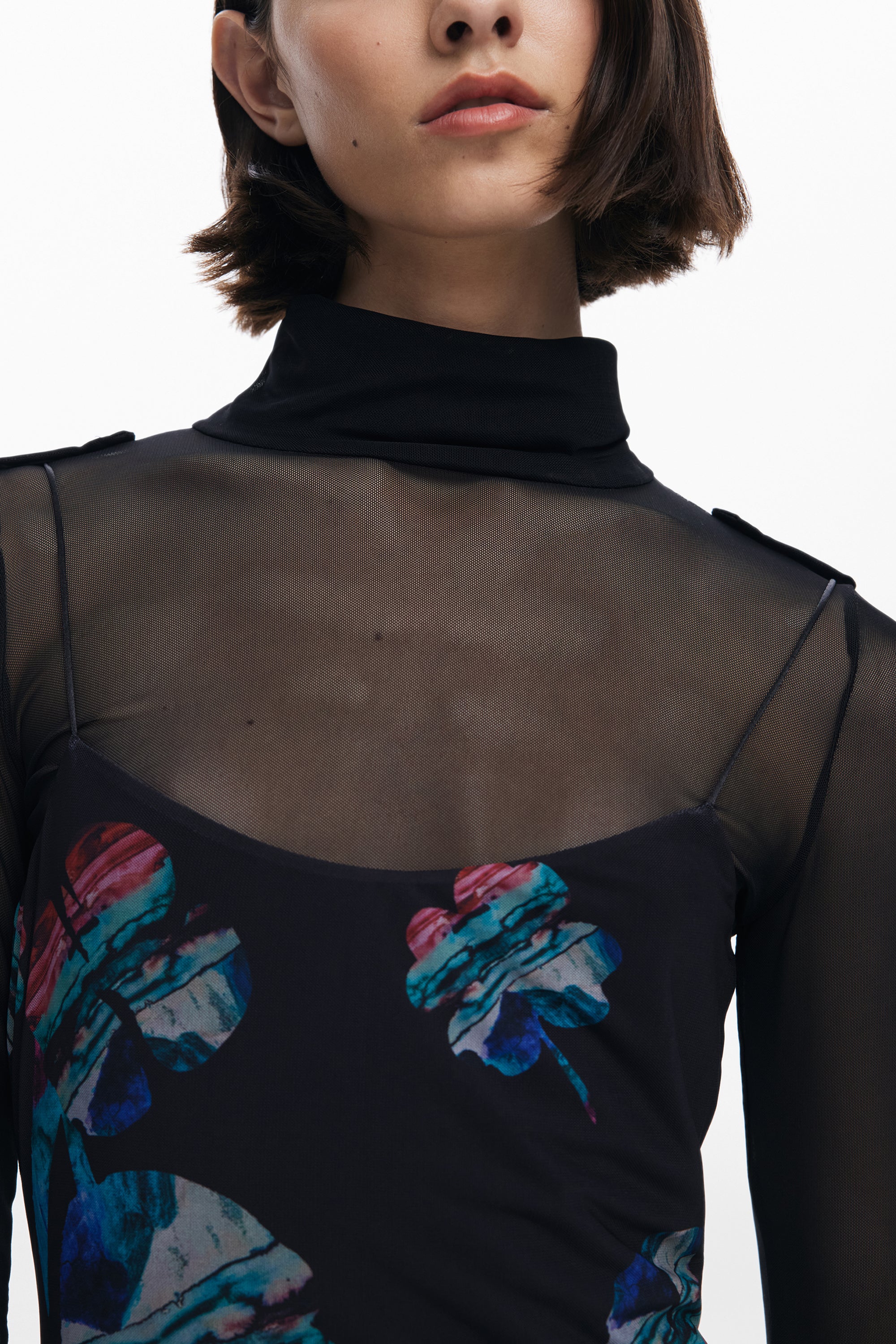 DESIGUAL ABITO LUNGO DONNA NERO