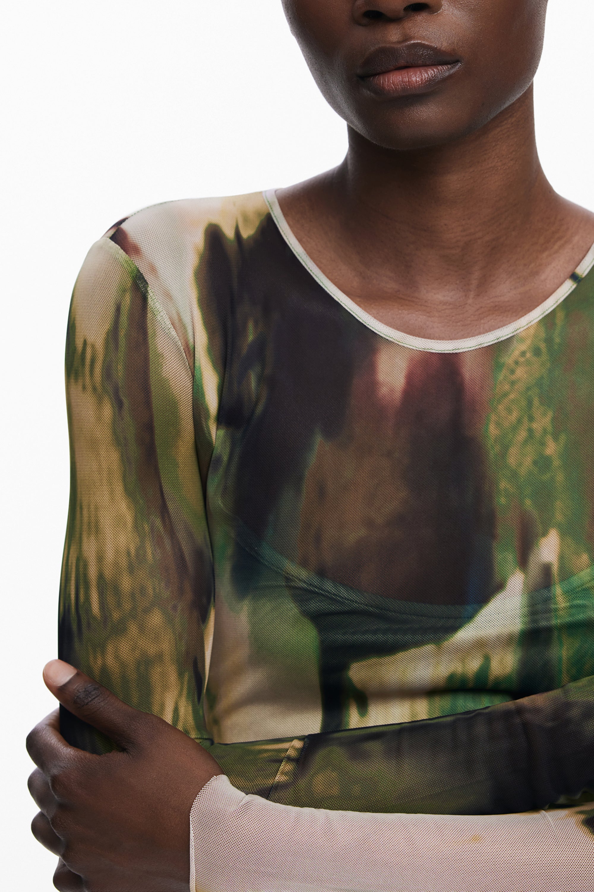 DESIGUAL ABITO LUNGO DONNA VERDE