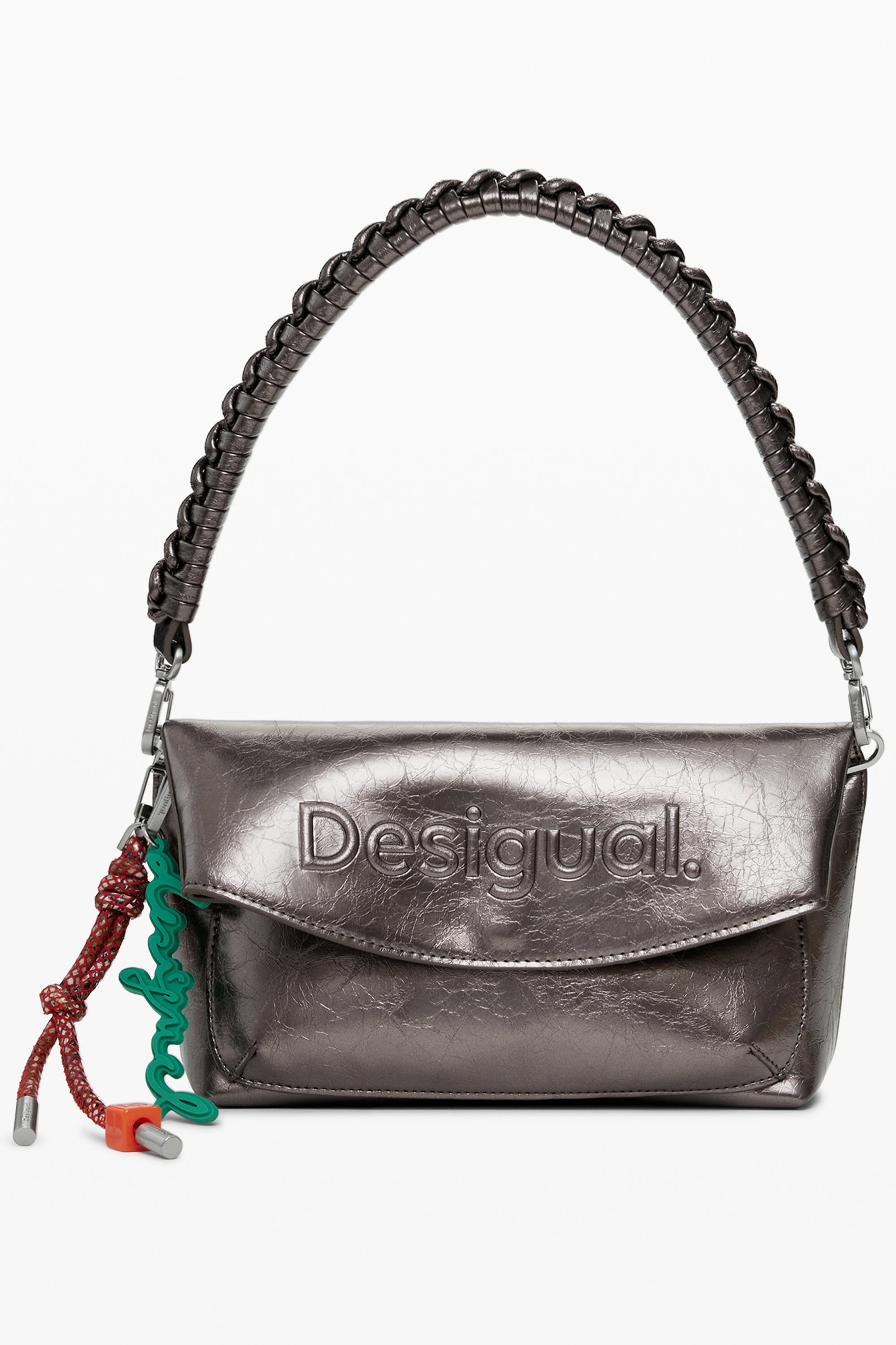 DESIGUAL BORSA DONNA BRONZO