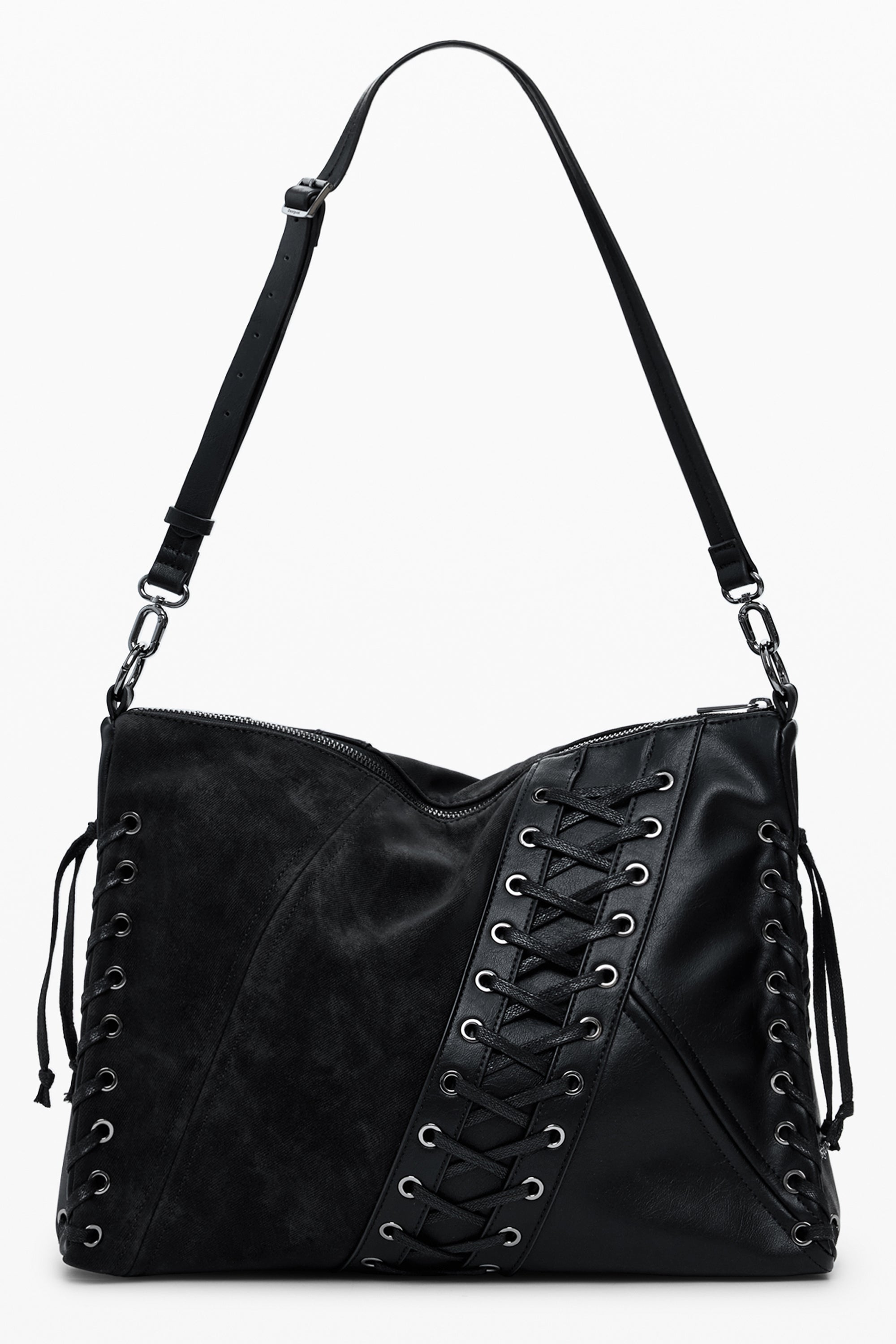 DESIGUAL BORSA DONNA NERO