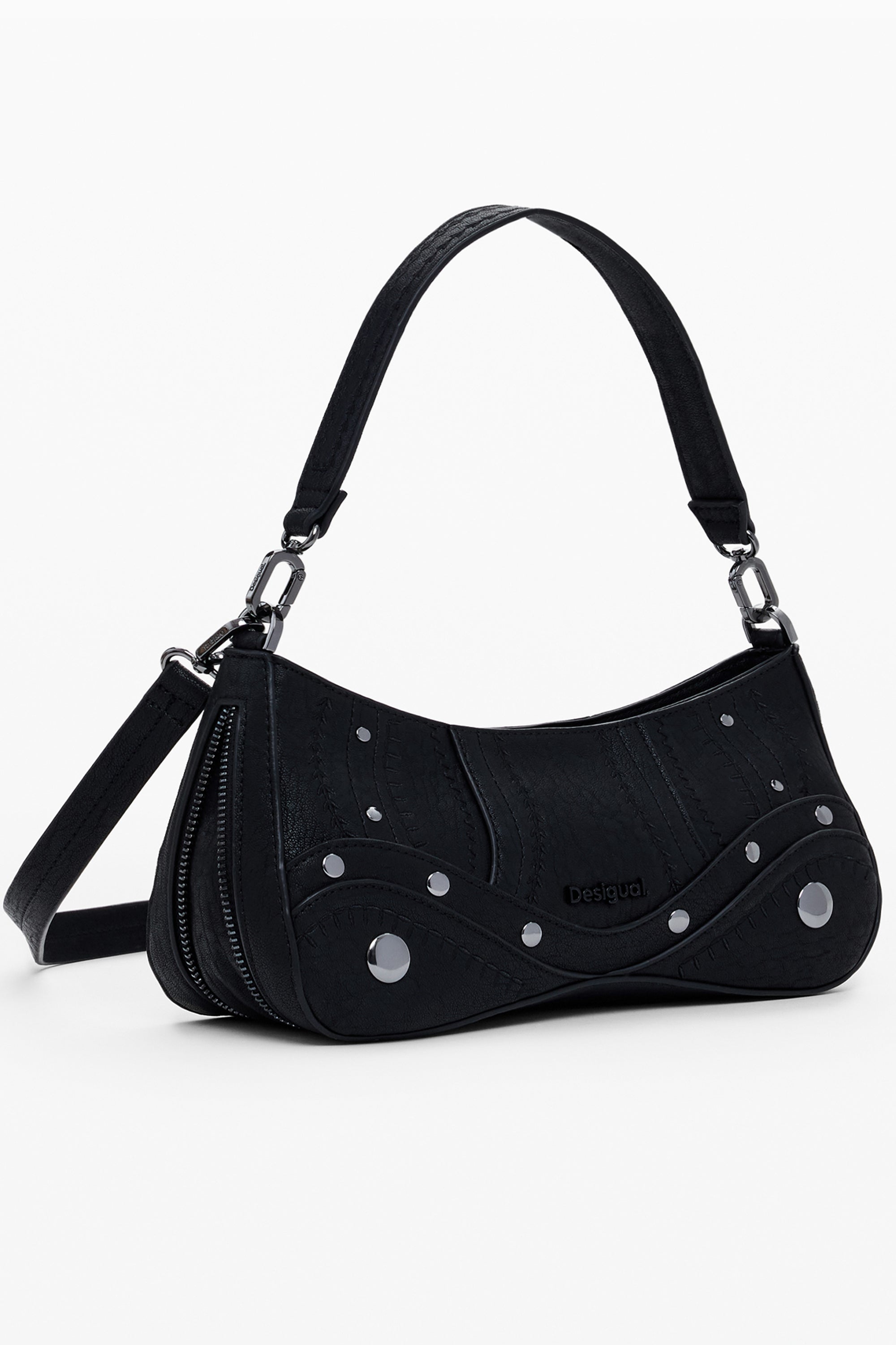 DESIGUAL BORSA DONNA NERO
