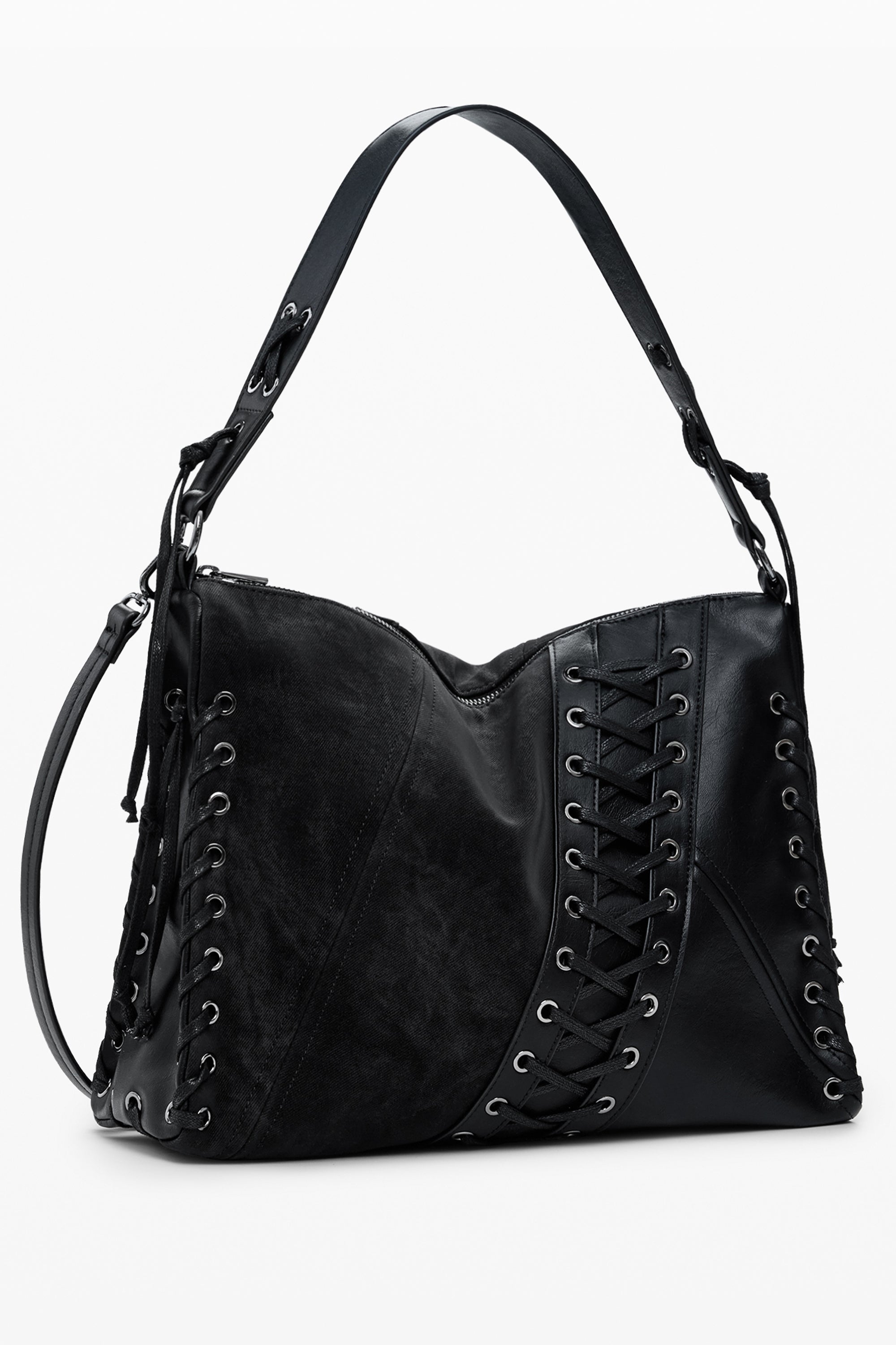 DESIGUAL BORSA DONNA NERO