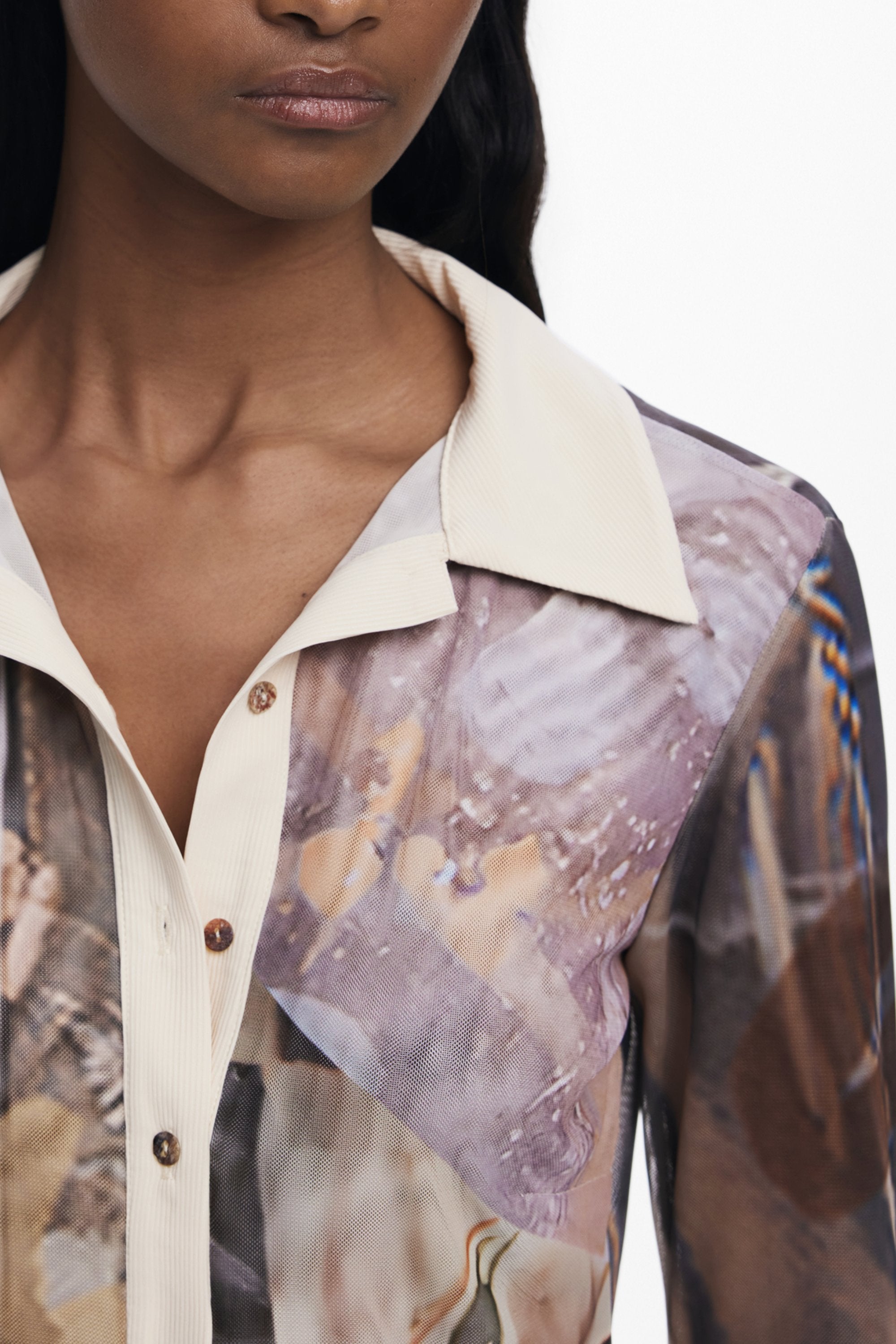 DESIGUAL CAMICIA MANICHE LUNGHE DONNA