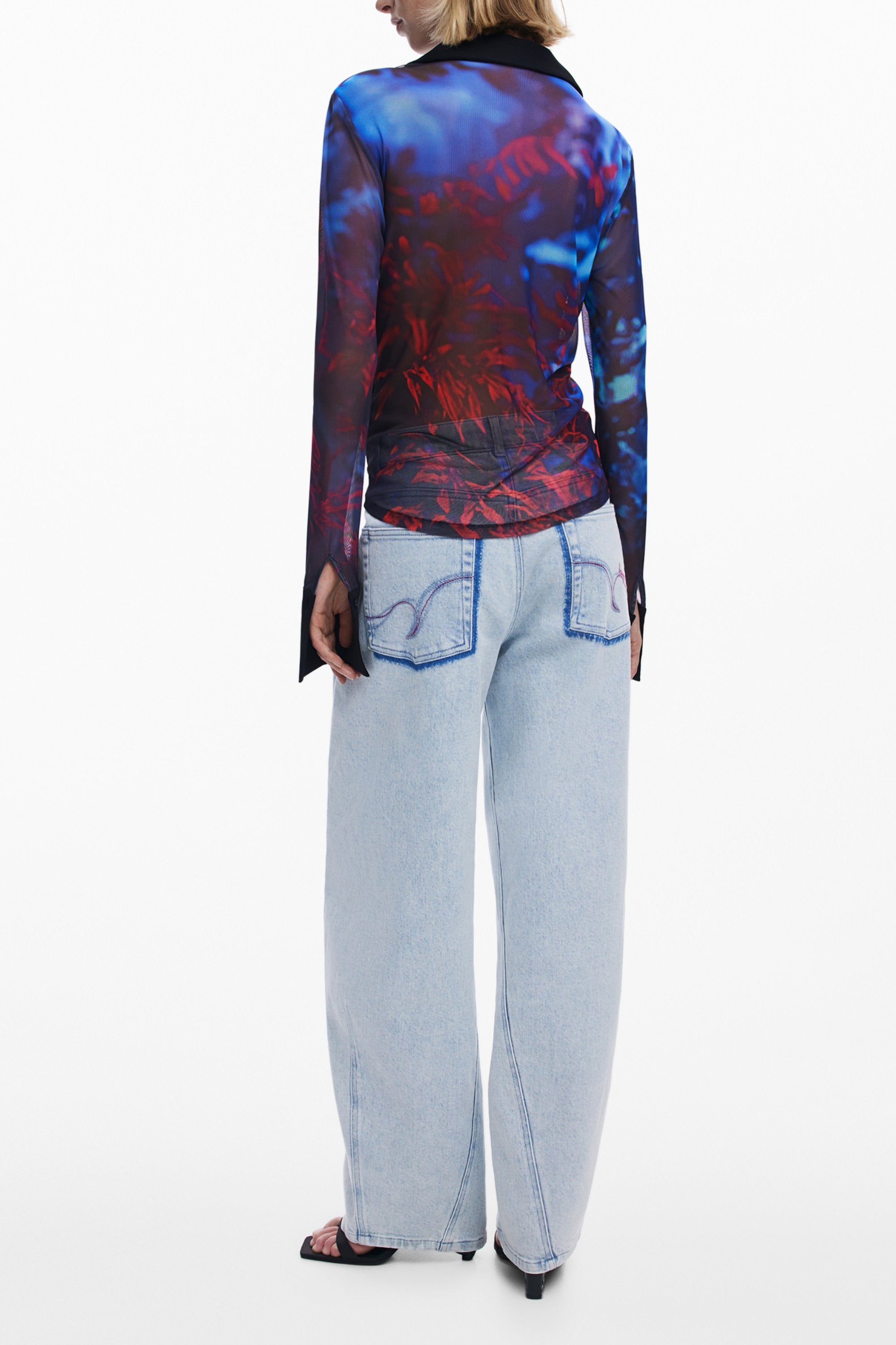 DESIGUAL CAMICIA MANICHE LUNGHE DONNA