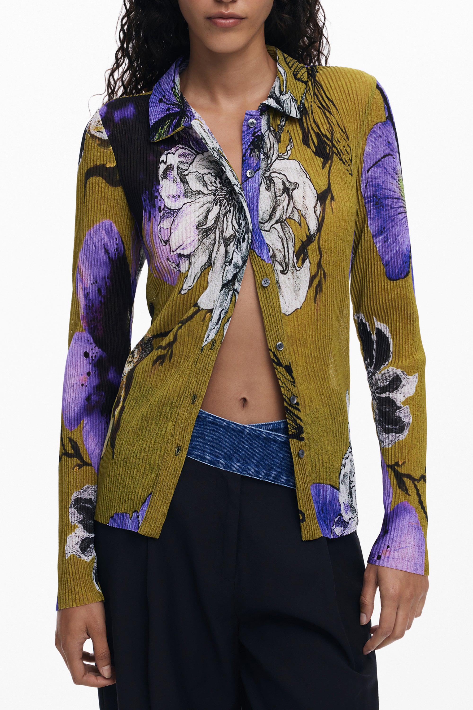 DESIGUAL CAMICIA MANICHE LUNGHE DONNA