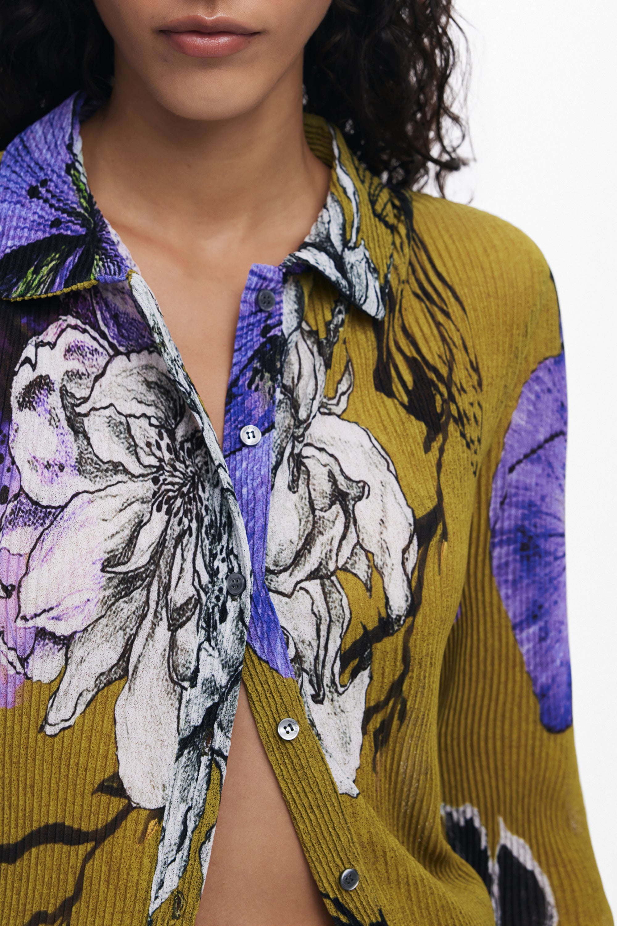 DESIGUAL CAMICIA MANICHE LUNGHE DONNA