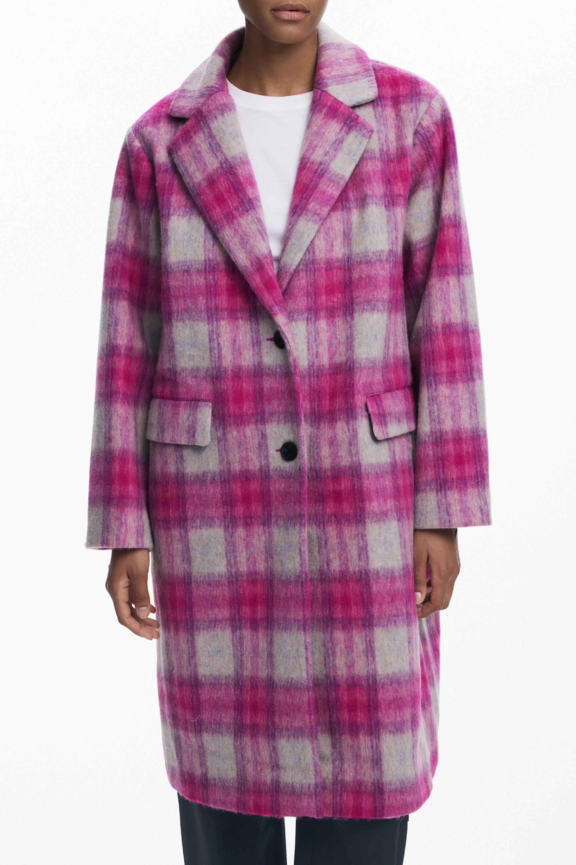 DESIGUAL CAPPOTTO DONNA ROSA