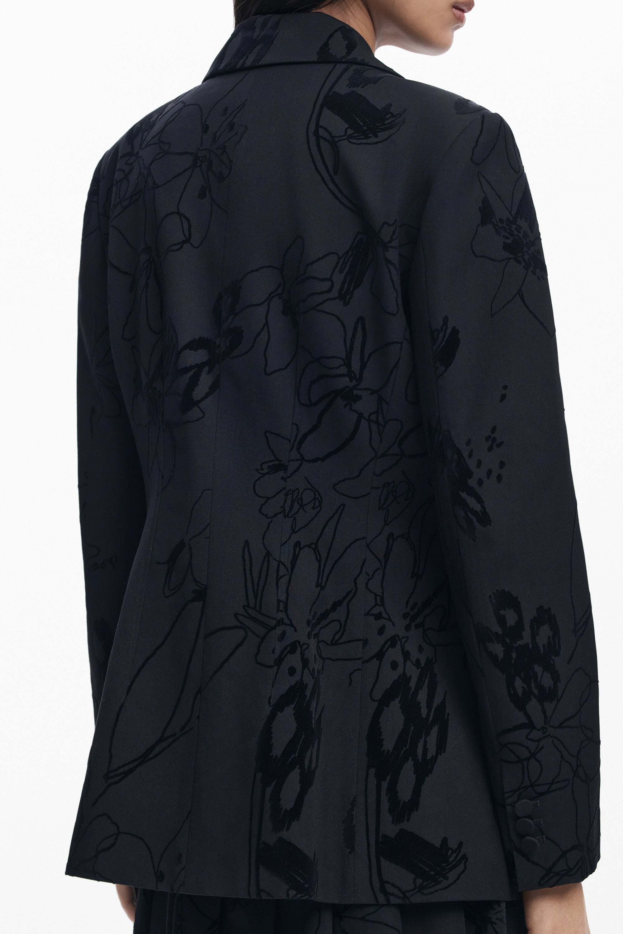 DESIGUAL GIACCA CLASSICA DONNA NERO