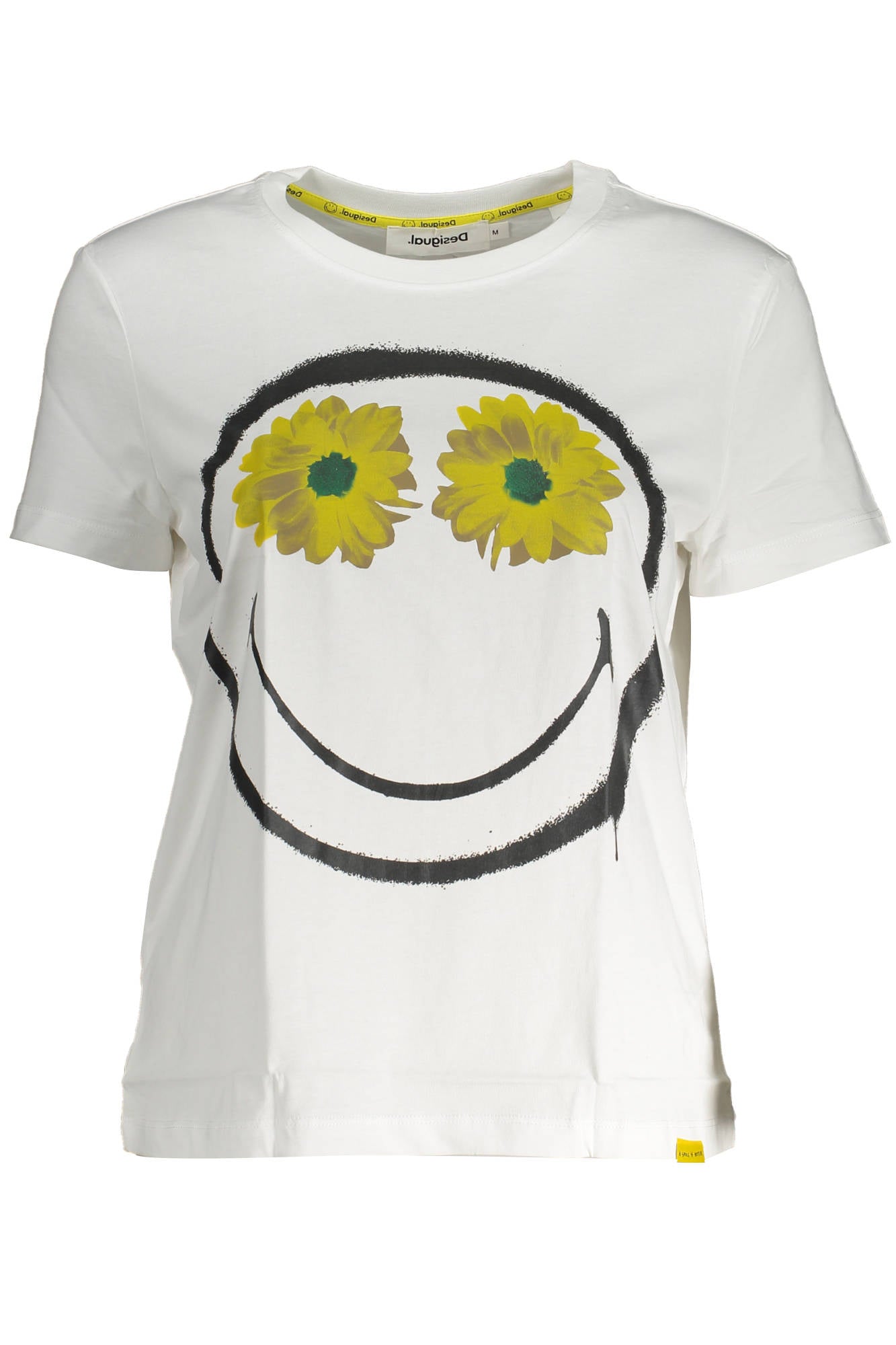 DESIGUAL T-SHIRT MANICHE CORTE DONNA