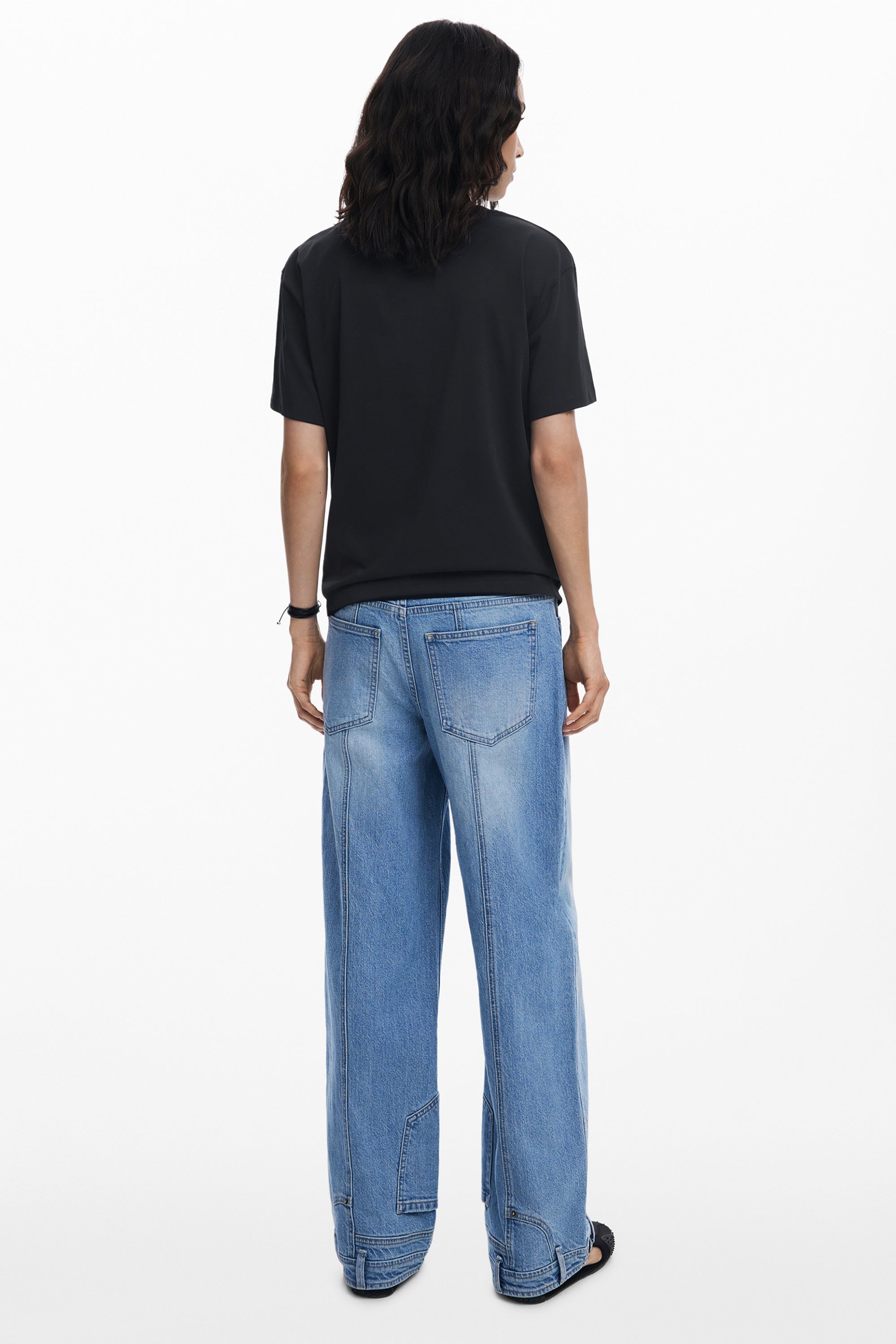 DESIGUAL T-SHIRT MANICHE CORTE DONNA