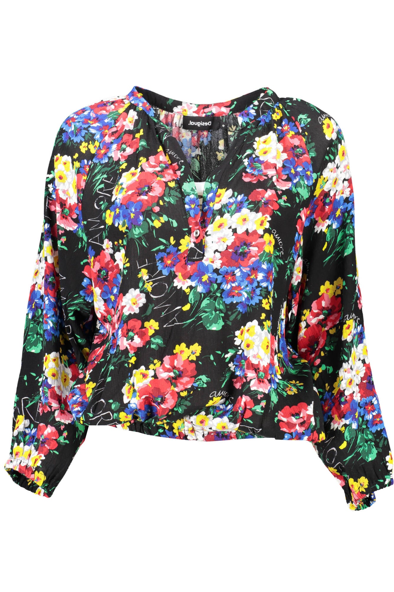 DESIGUAL T-SHIRT MANICHE LUNGHE DONNA