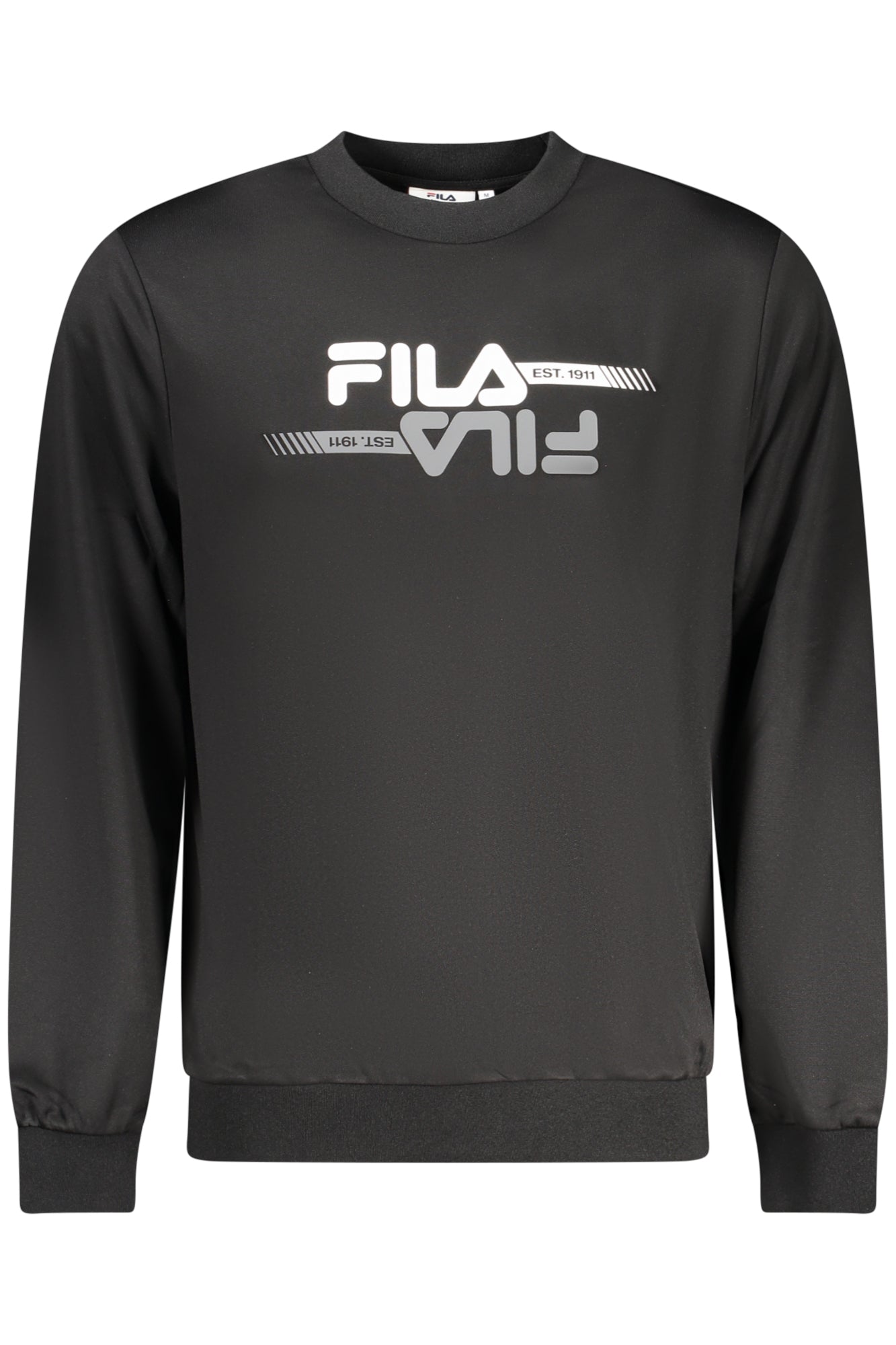 FILA FELPA SENZA ZIP UOMO NERO