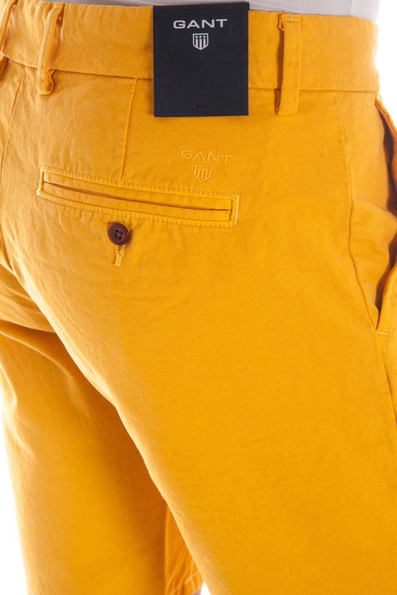 GANT PANTALONE BERMUDA UOMO GIALLO