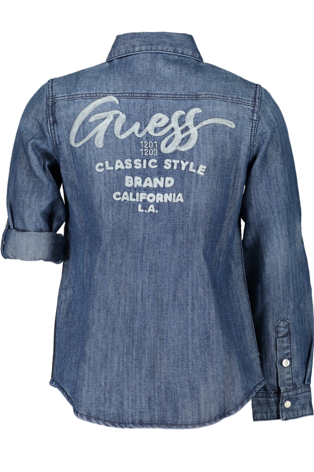 GUESS JEANS CAMICIA MANICHE LUNGHE BAMBINA