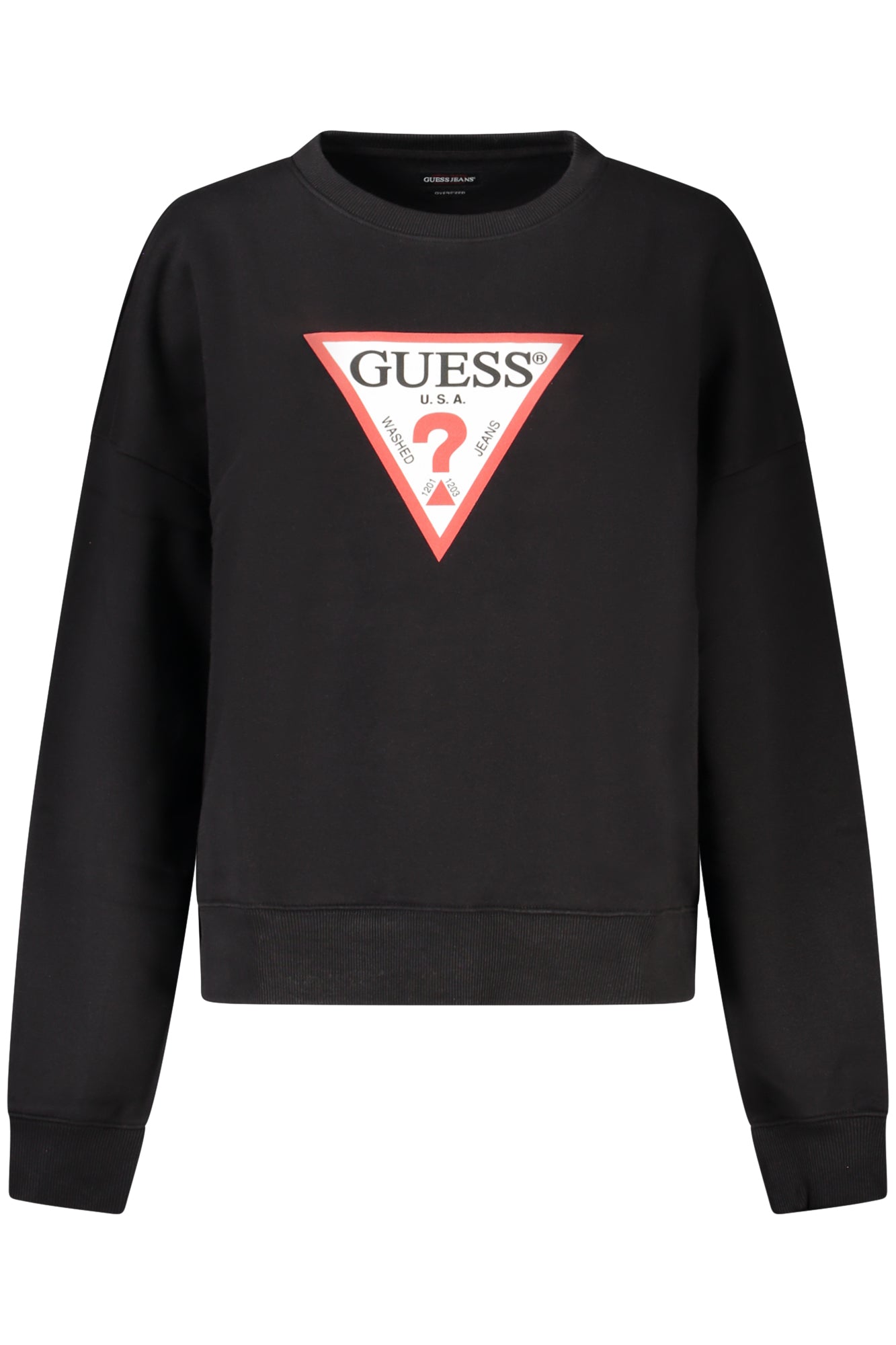 GUESS JEANS FELPA SENZA ZIP DONNA