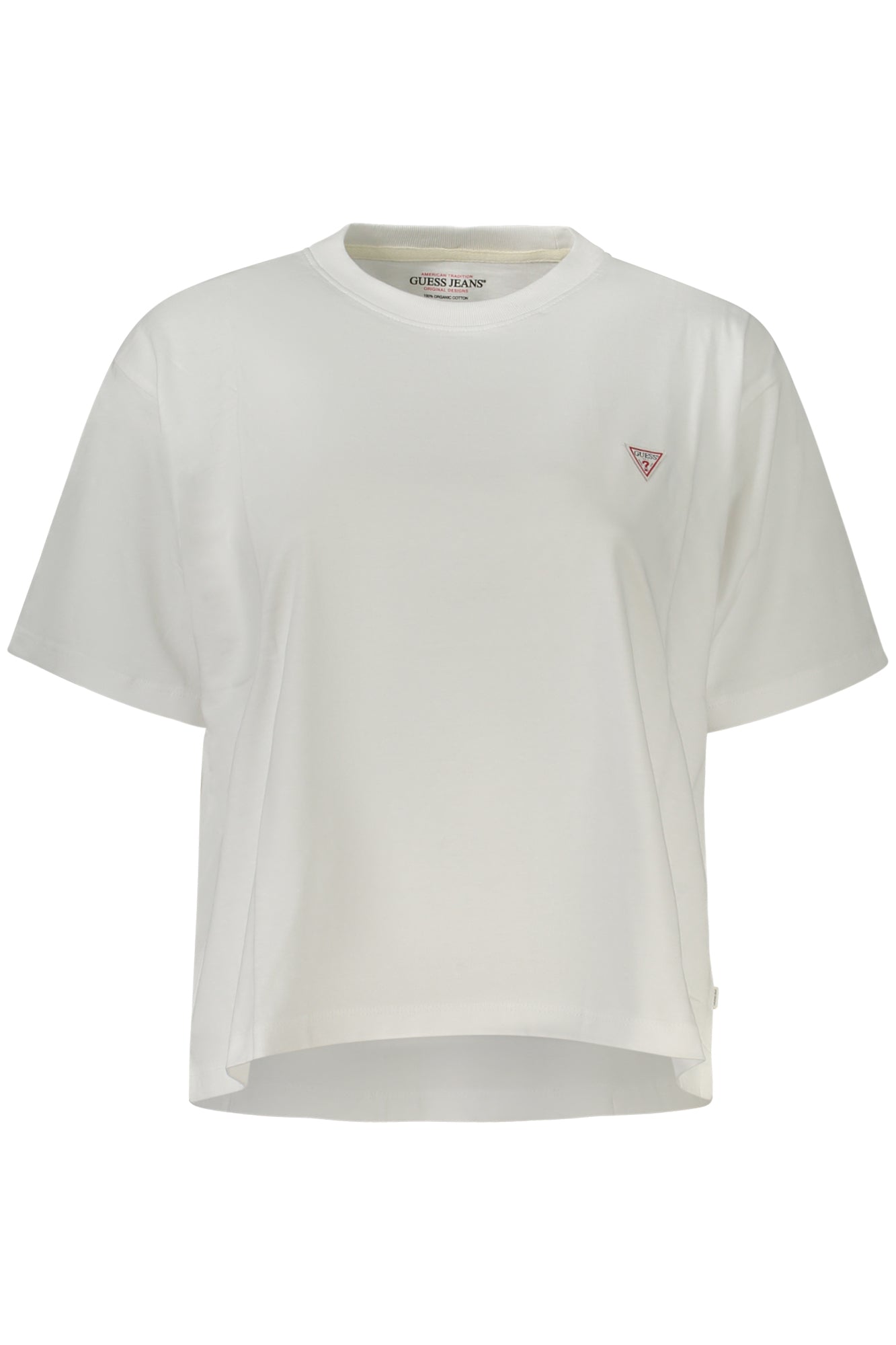 GUESS JEANS T-SHIRT MANICHE CORTE DONNA