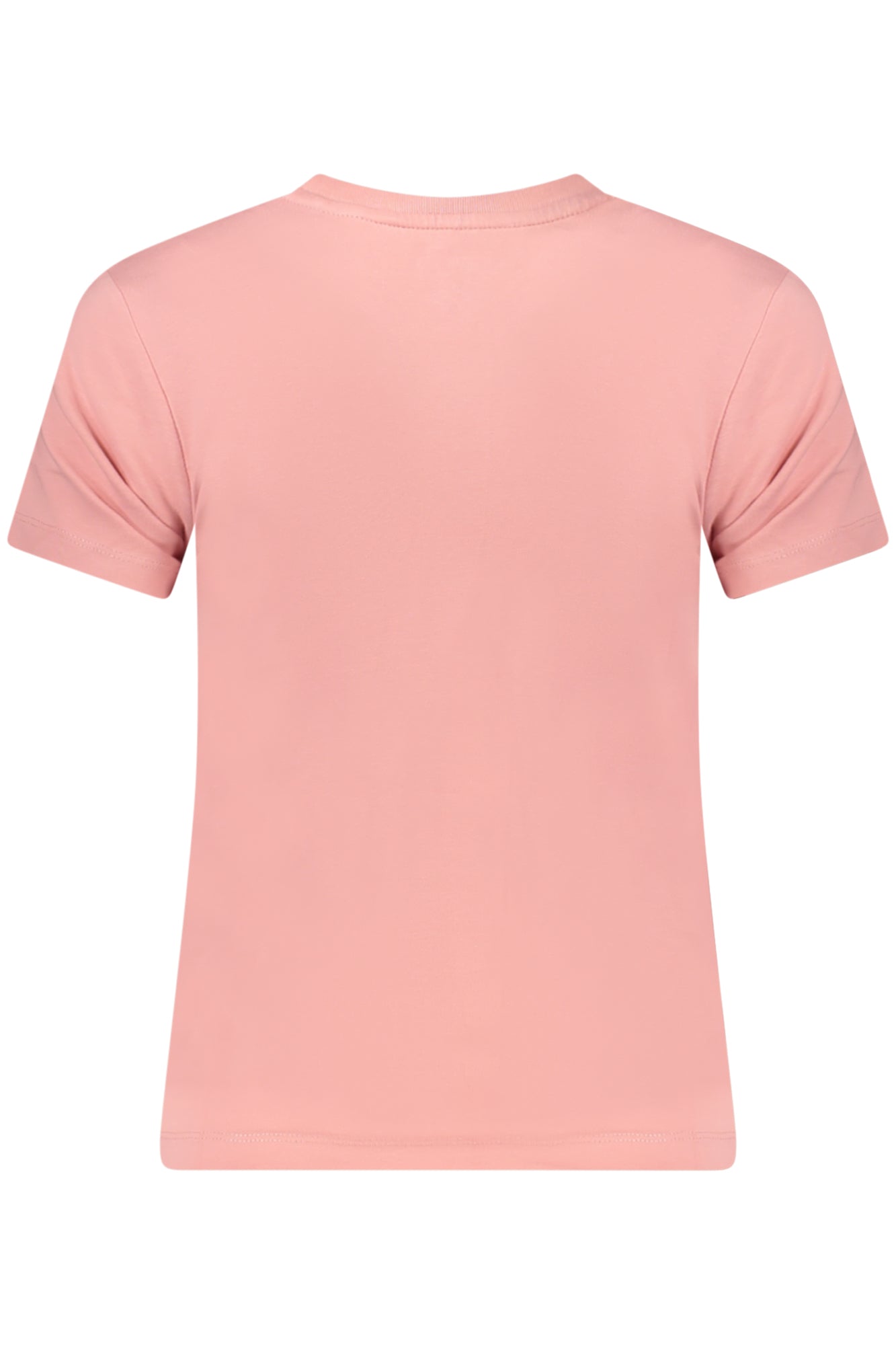 GUESS JEANS T-SHIRT MANICHE CORTE DONNA ROSA