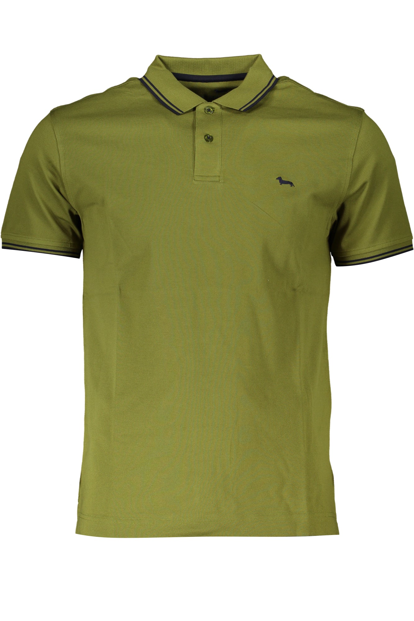 HARMONT & BLAINE POLO MANICHE CORTE UOMO VERDE