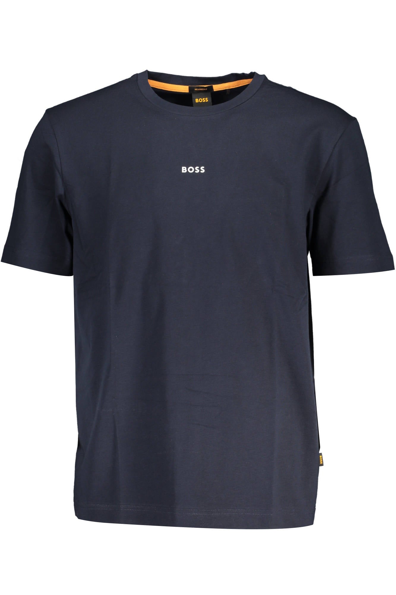 HUGO BOSS T-SHIRT MANICHE CORTE UOMO BLU