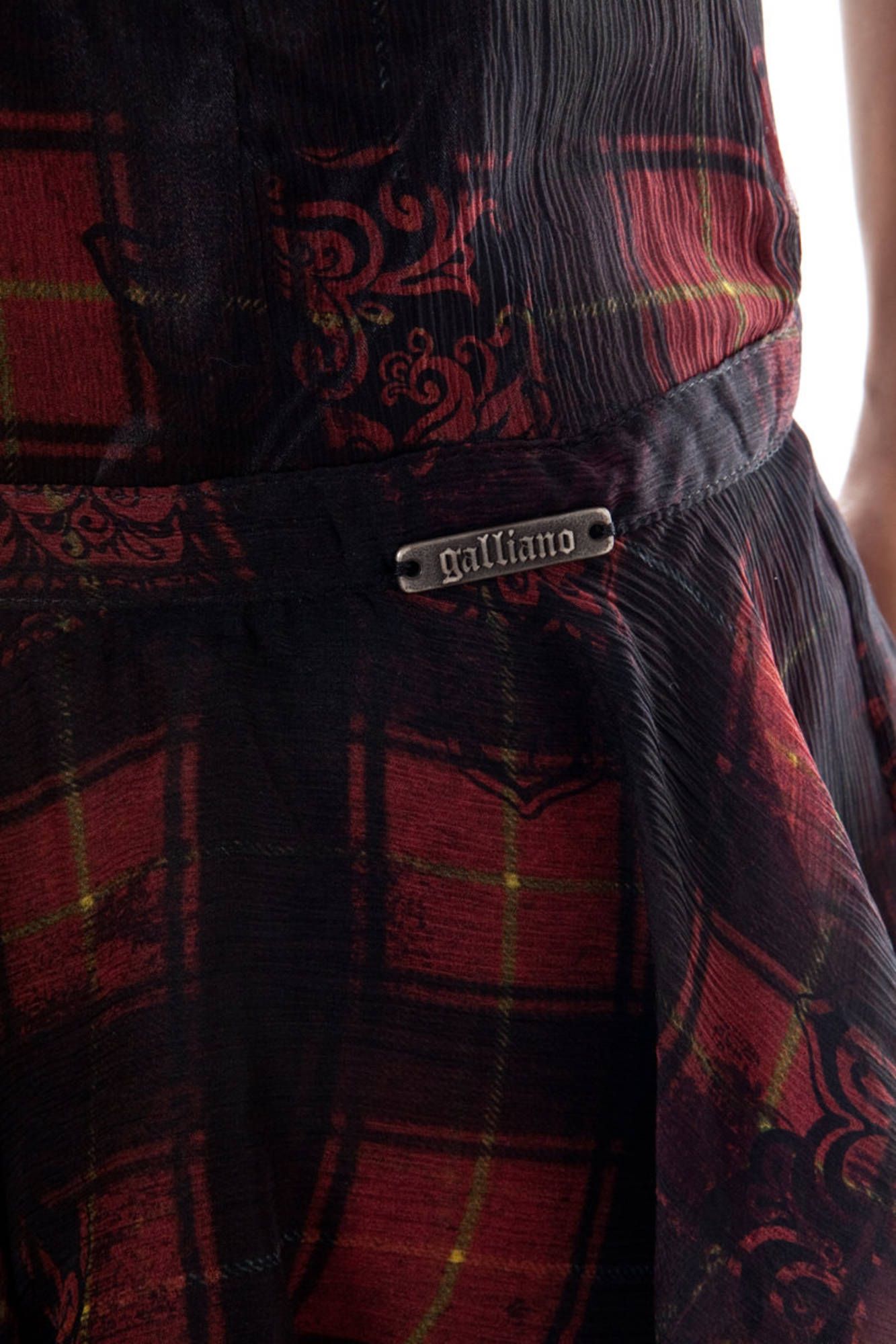 JOHN GALLIANO GONNA CORTA DONNA NERO