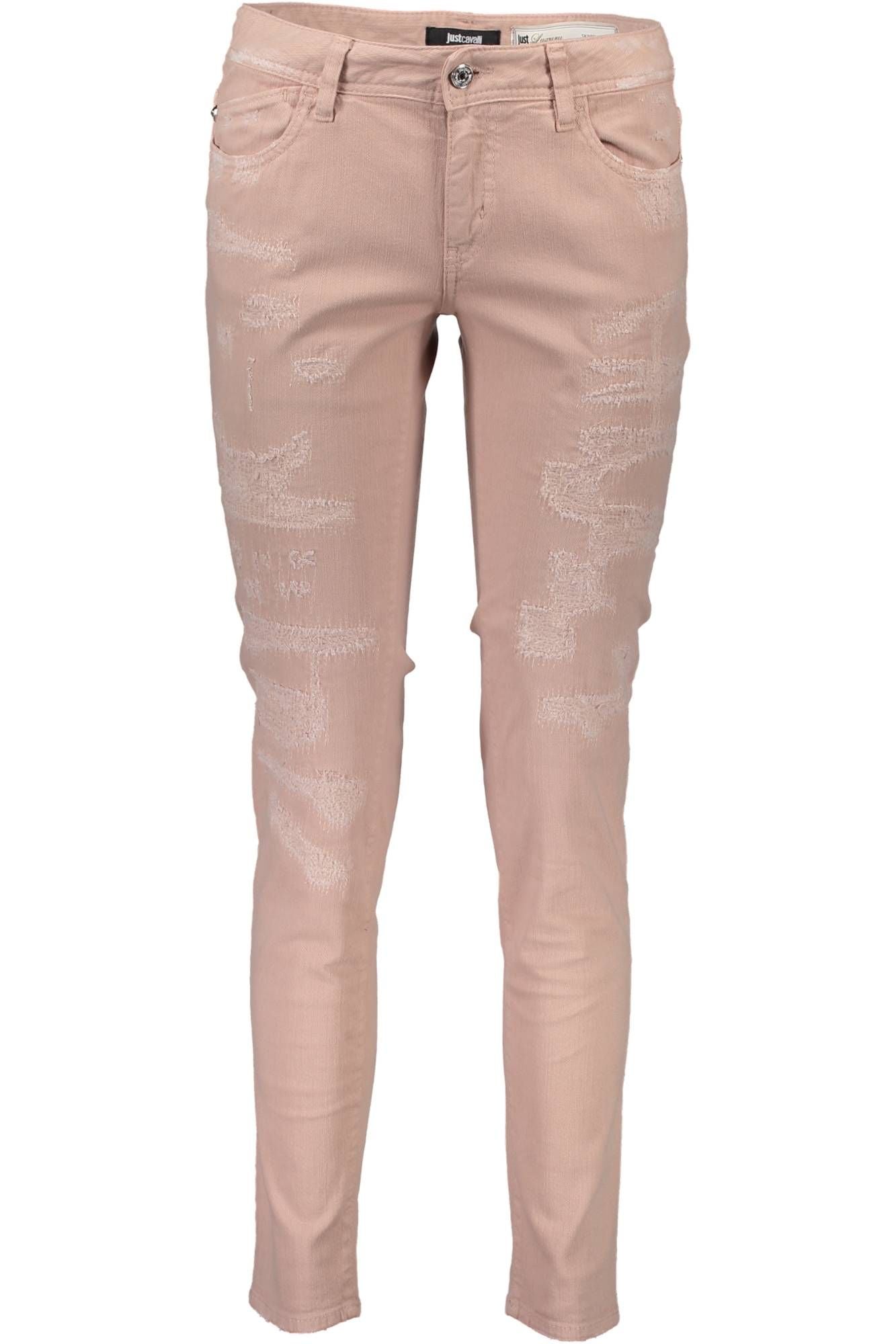 JUST CAVALLI PANTALONE DONNA ROSA