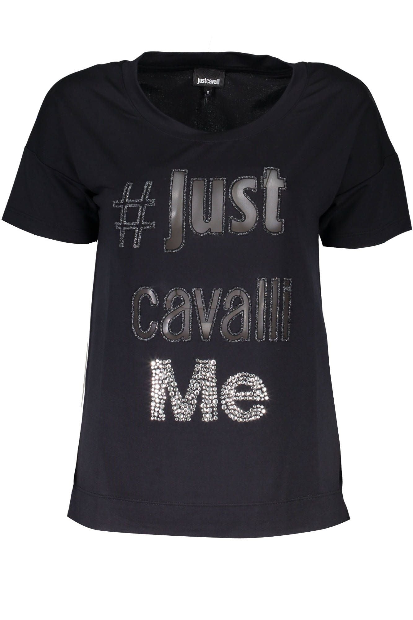 JUST CAVALLI T-SHIRT MANICHE CORTE DONNA