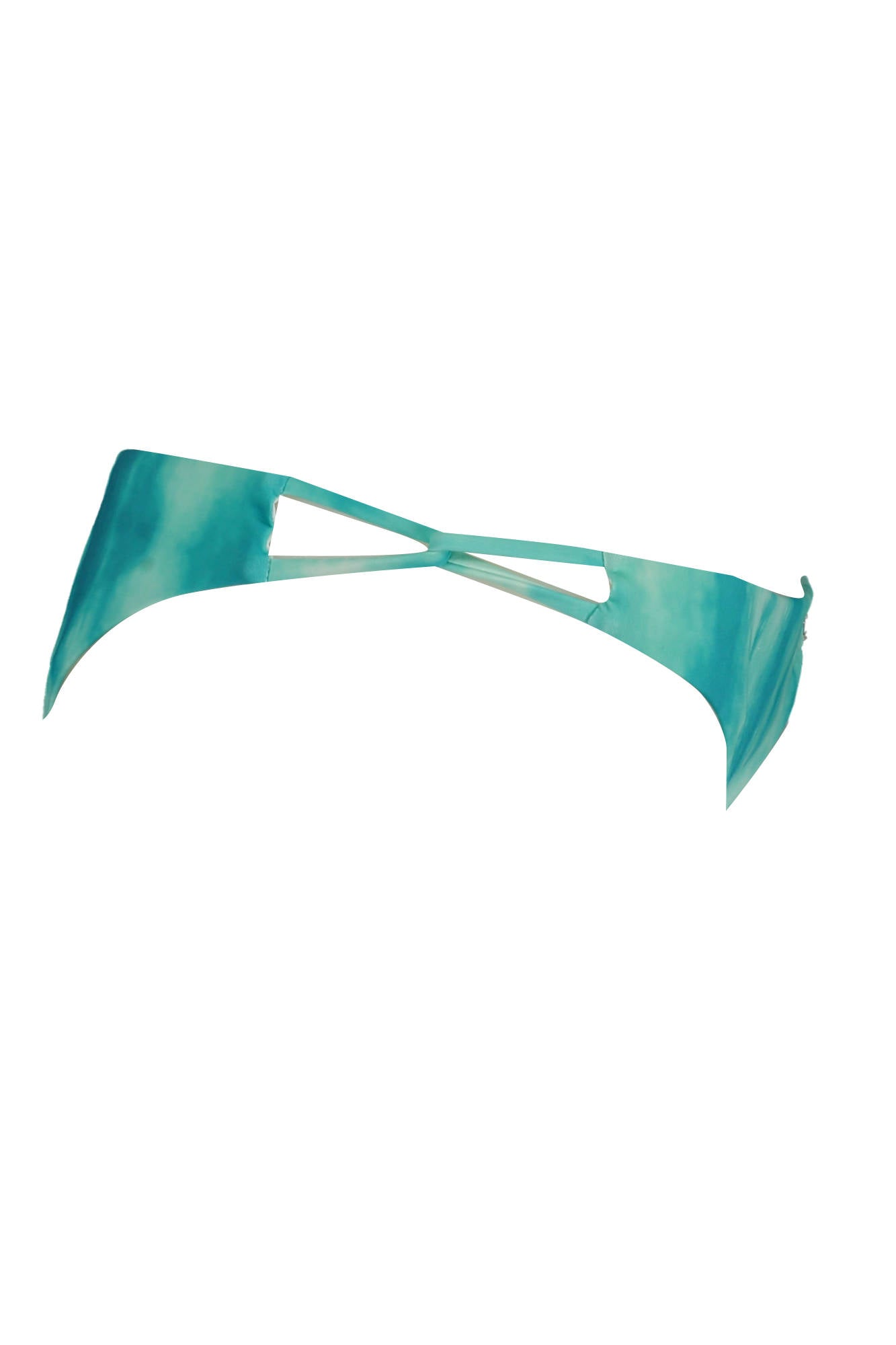 KARL LAGERFELD BEACHWEAR COSTUME PARTE SOTTO DONNA AZZURRO