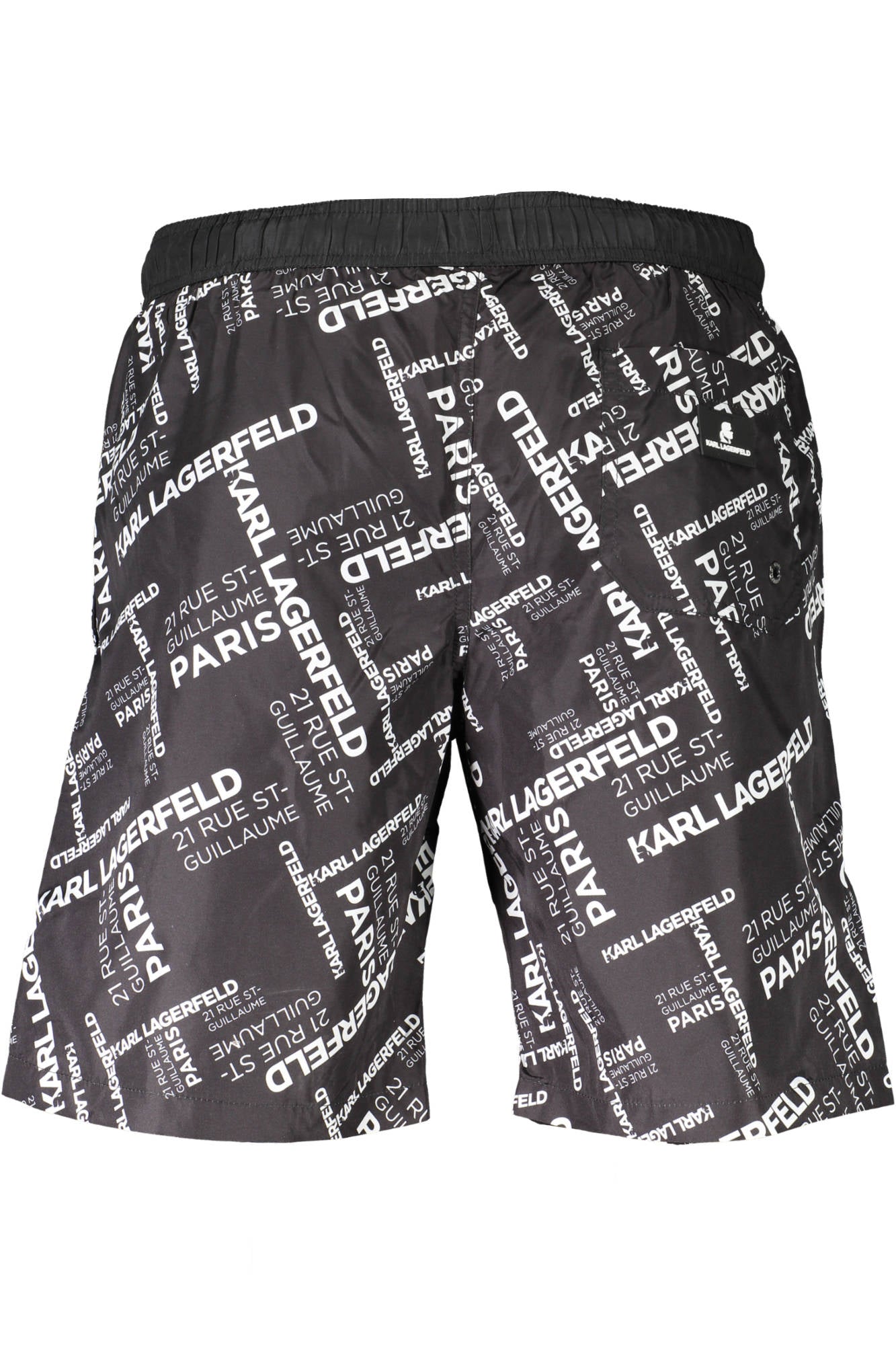 KARL LAGERFELD BEACHWEAR COSTUME PARTE SOTTO UOMO NERO