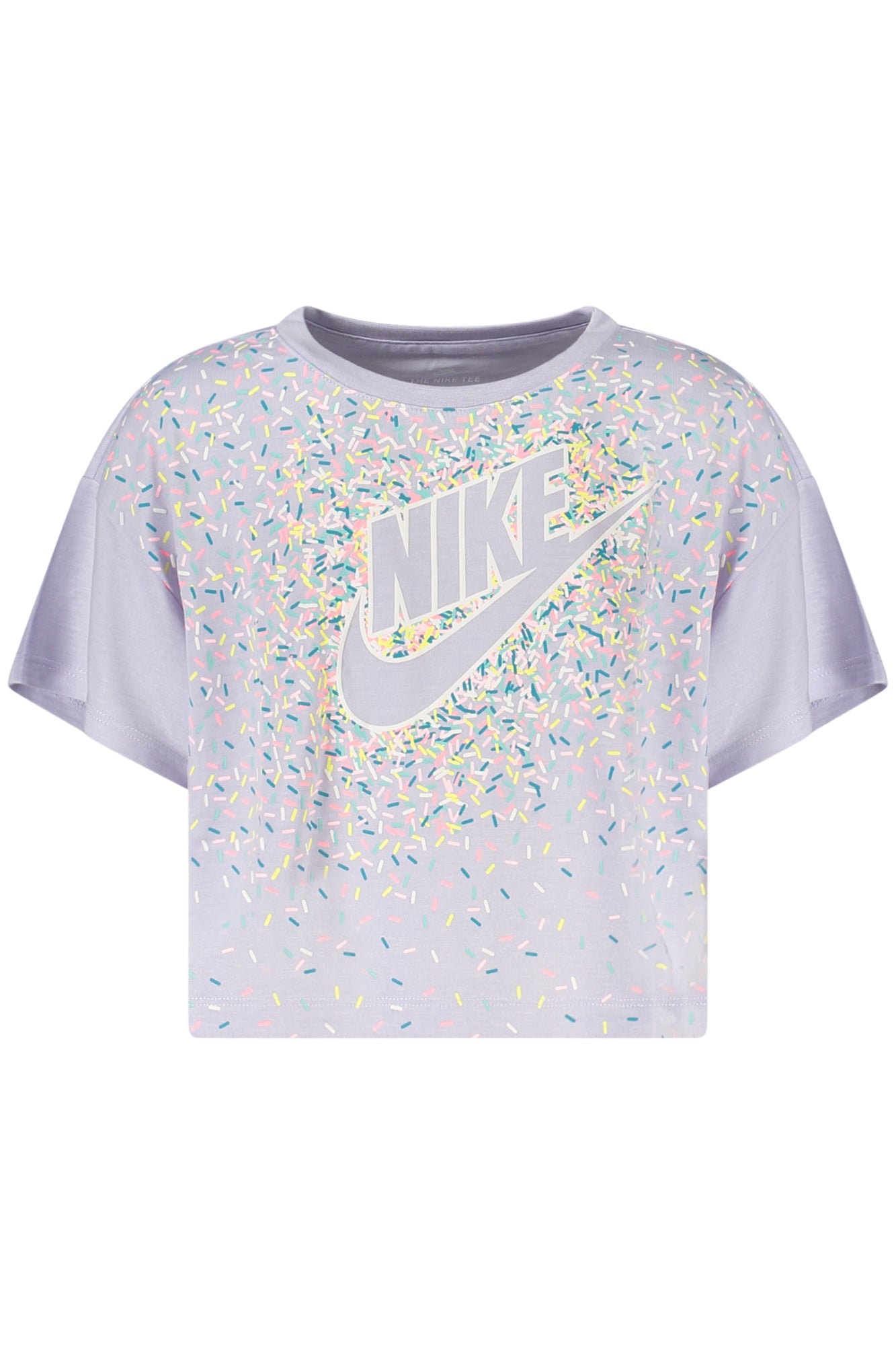 NIKE T-SHIRT MANICHE CORTE BAMBINA VIOLA