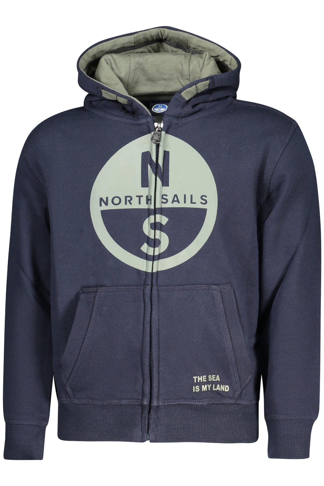 NORTH SAILS FELPA CON ZIP BAMBINO