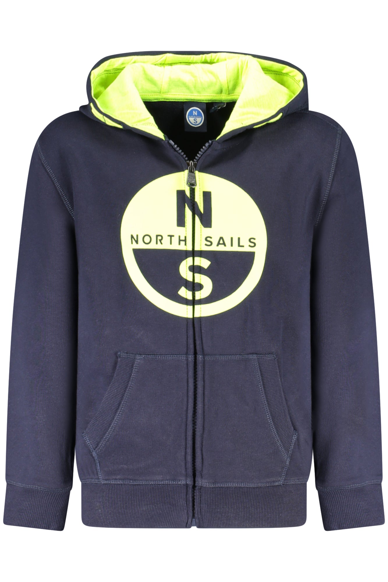 NORTH SAILS FELPA CON ZIP BAMBINO BLU