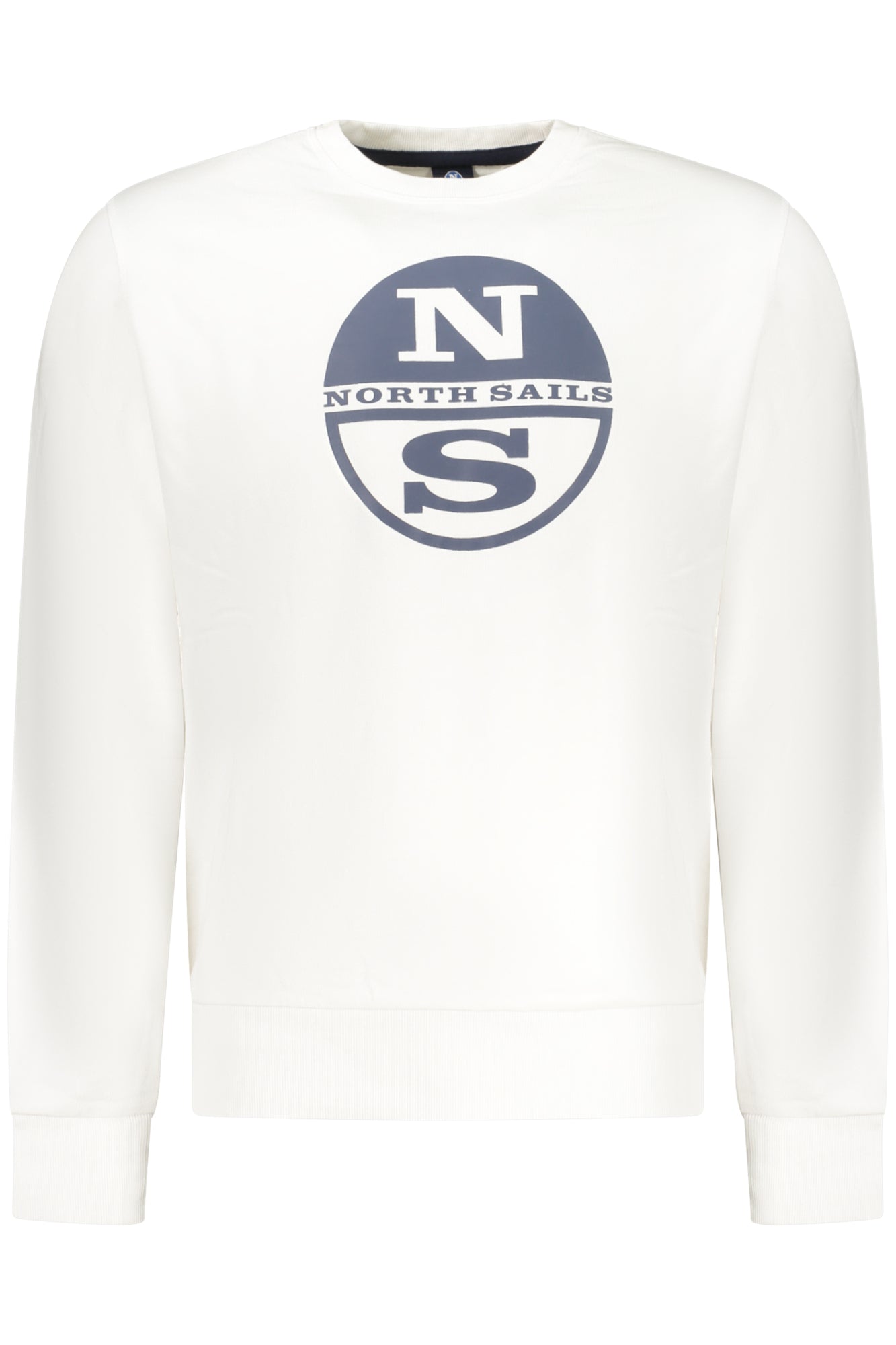 NORTH SAILS FELPA SENZA ZIP UOMO BIANCO