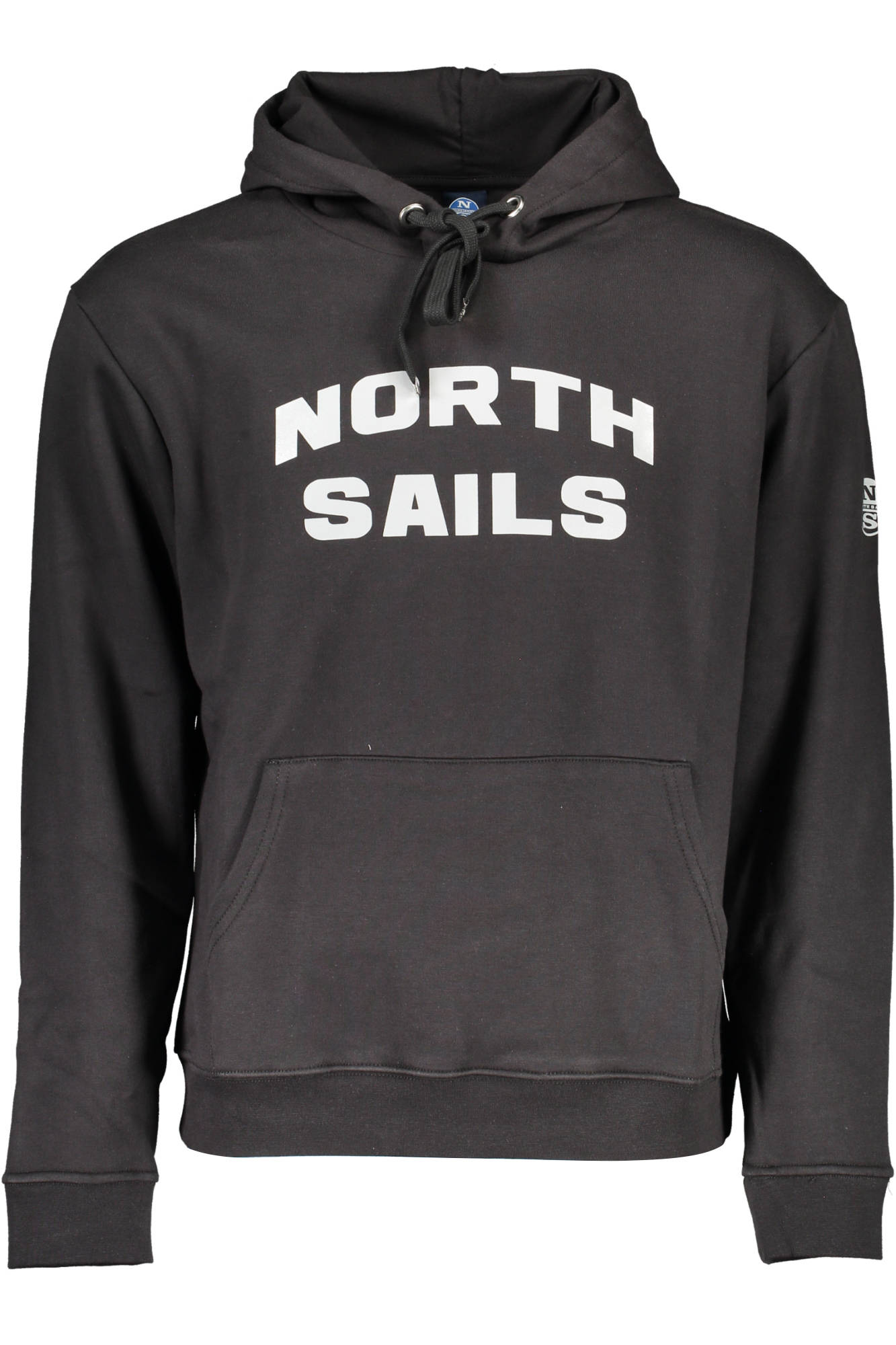 NORTH SAILS FELPA SENZA ZIP UOMO NERO