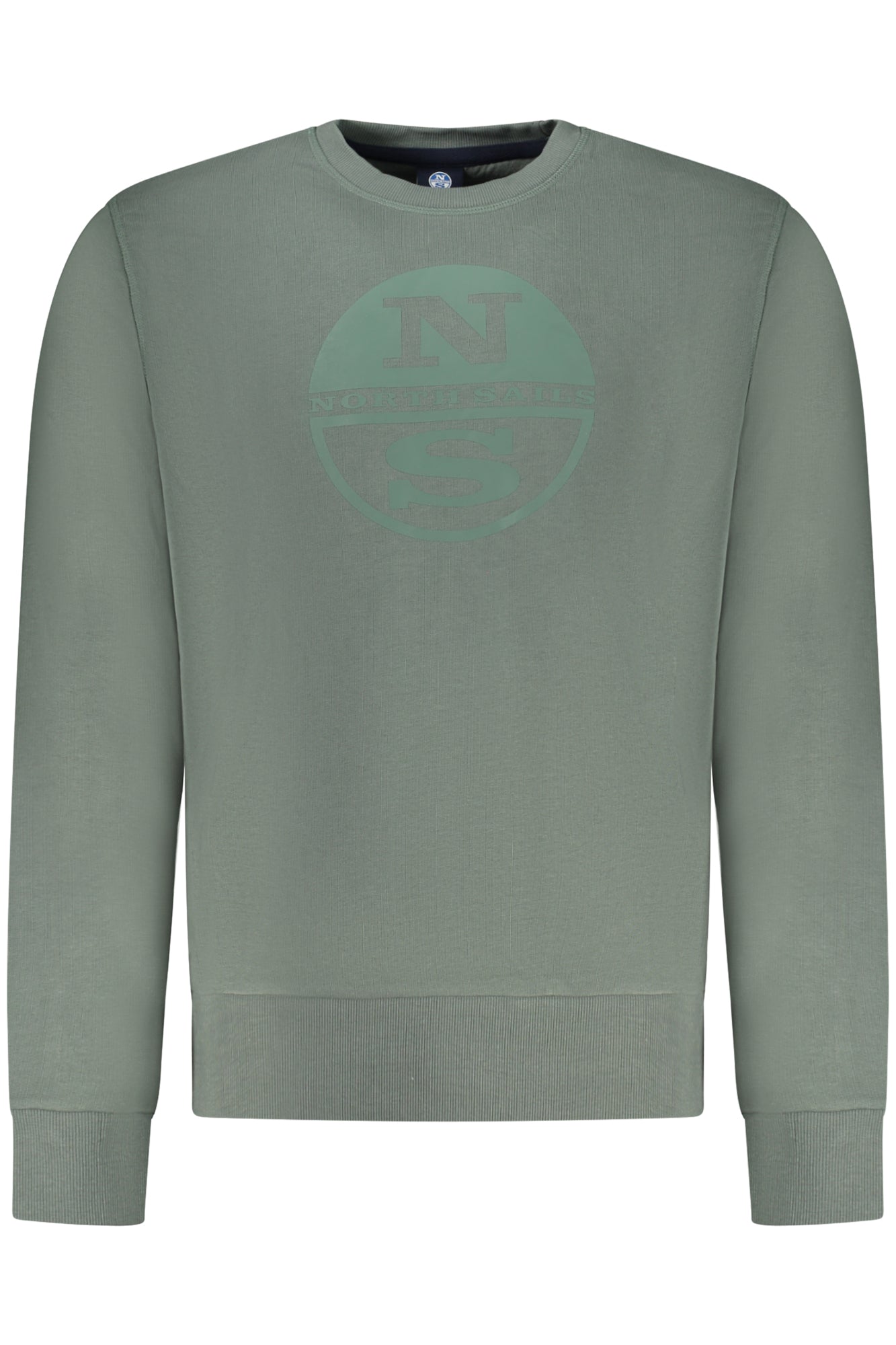 NORTH SAILS FELPA SENZA ZIP UOMO VERDE