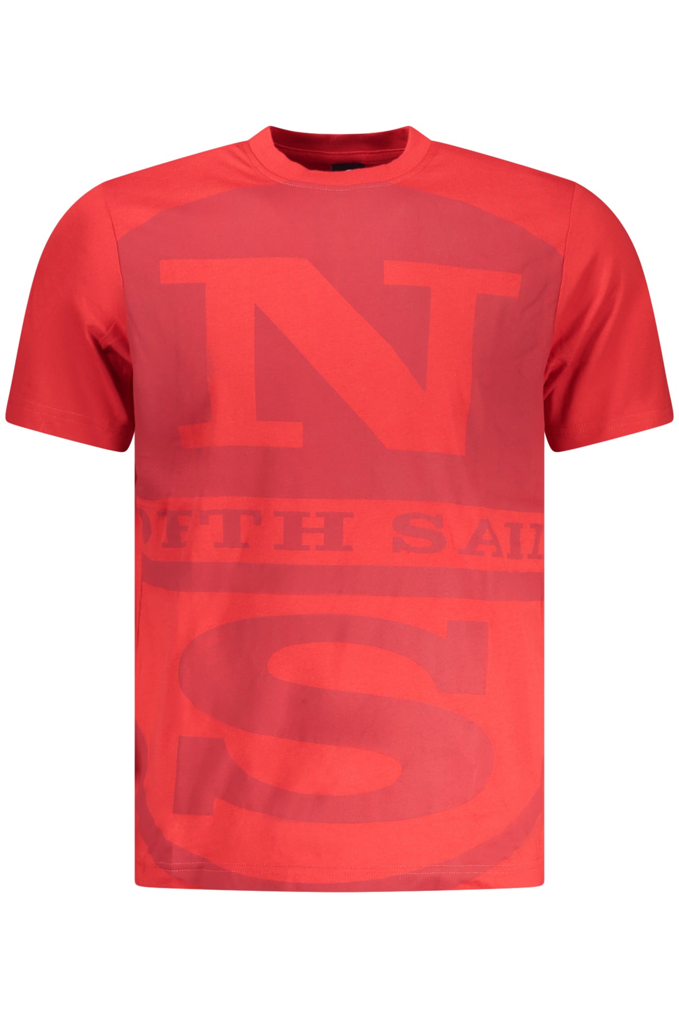 NORTH SAILS T-SHIRT MANICHE CORTE UOMO ROSSO