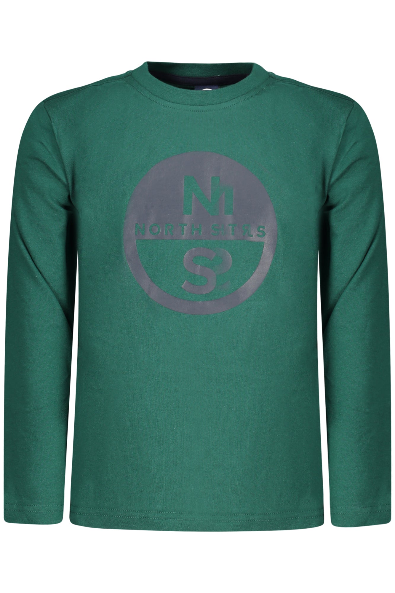 NORTH SAILS T-SHIRT MANICHE LUNGHE BAMBINO VERDE