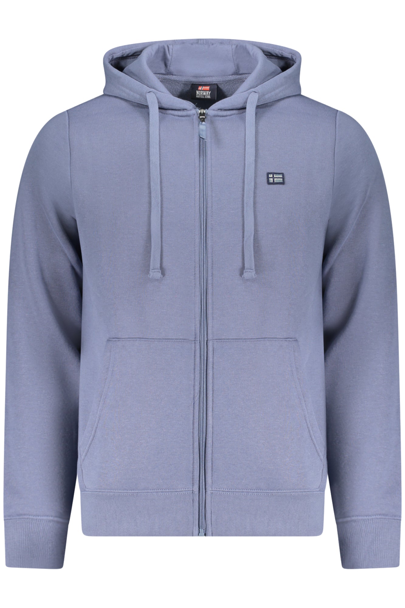 NORWAY 1963 FELPA CON ZIP UOMO BLU