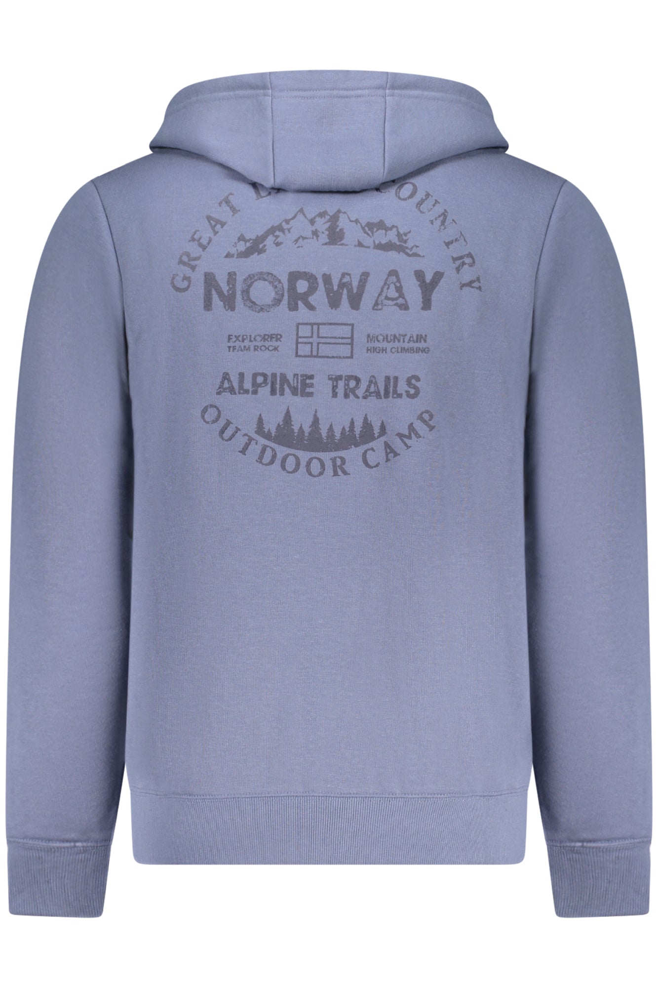 NORWAY 1963 FELPA CON ZIP UOMO