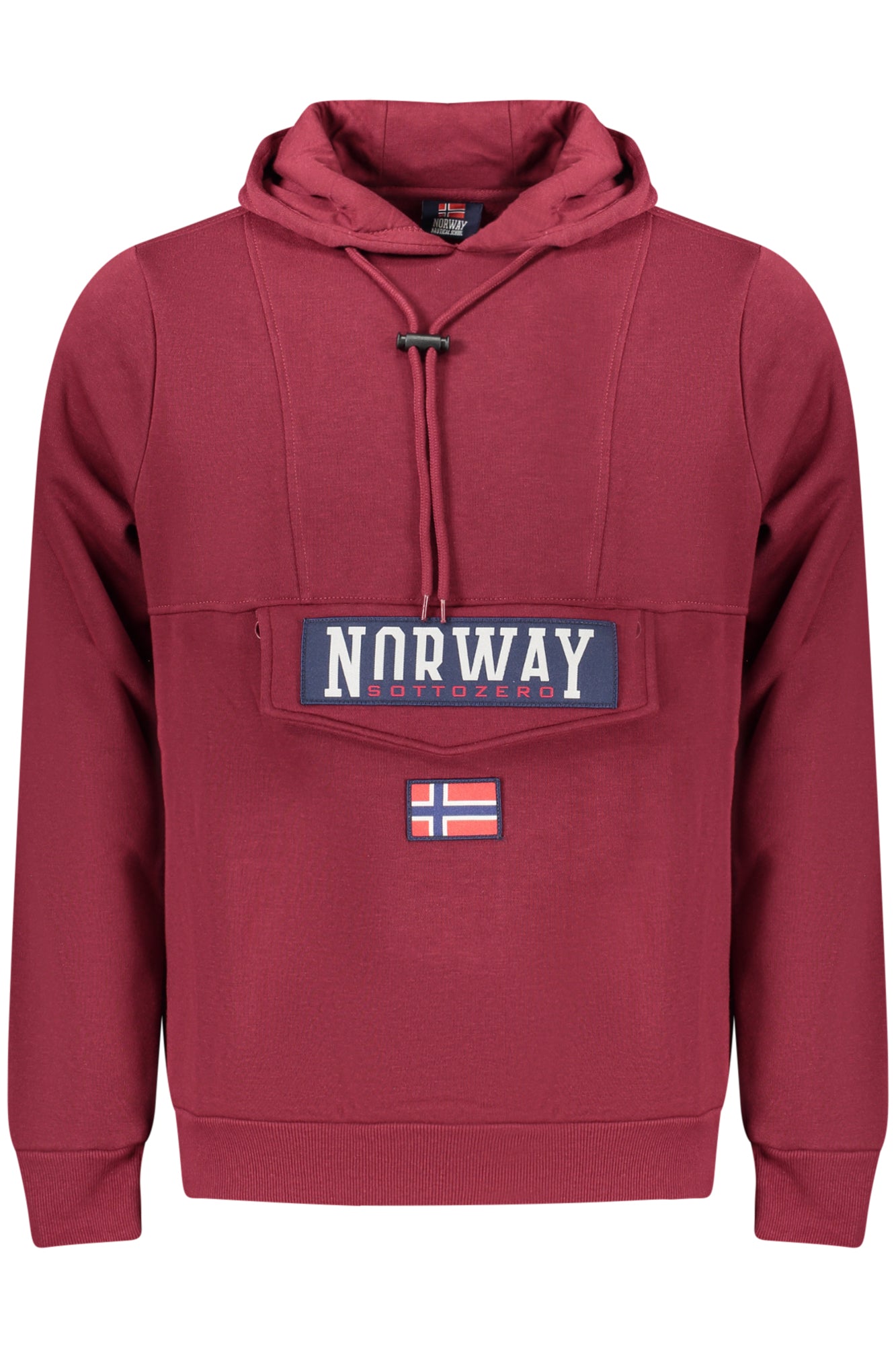 NORWAY 1963 FELPA SENZA ZIP UOMO VIOLA