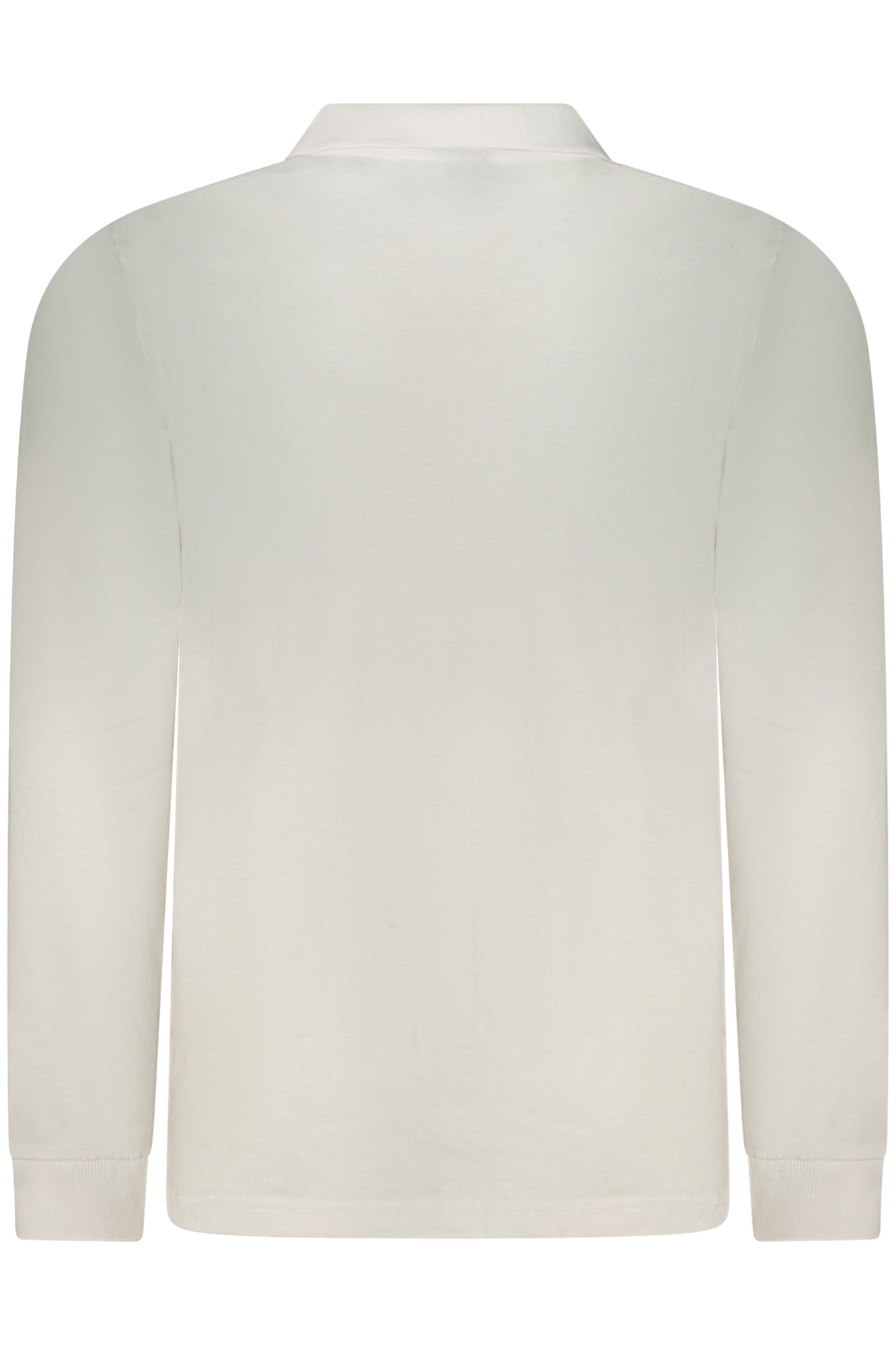 NORWAY 1963 POLO MANICHE LUNGHE UOMO BIANCO